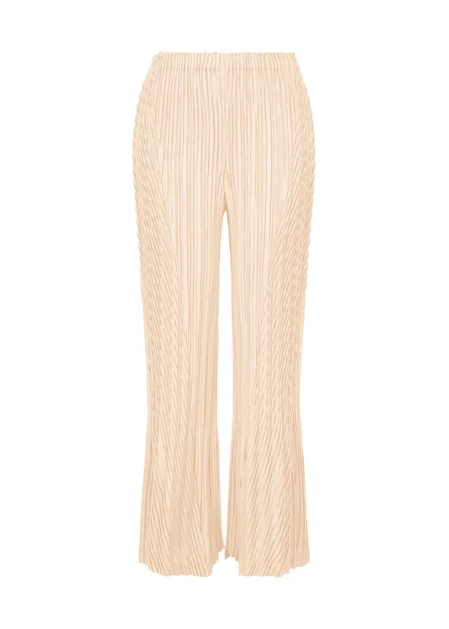Issey Miyake Unfurling Pleats kalhoty zelené vel. 2 šikmé