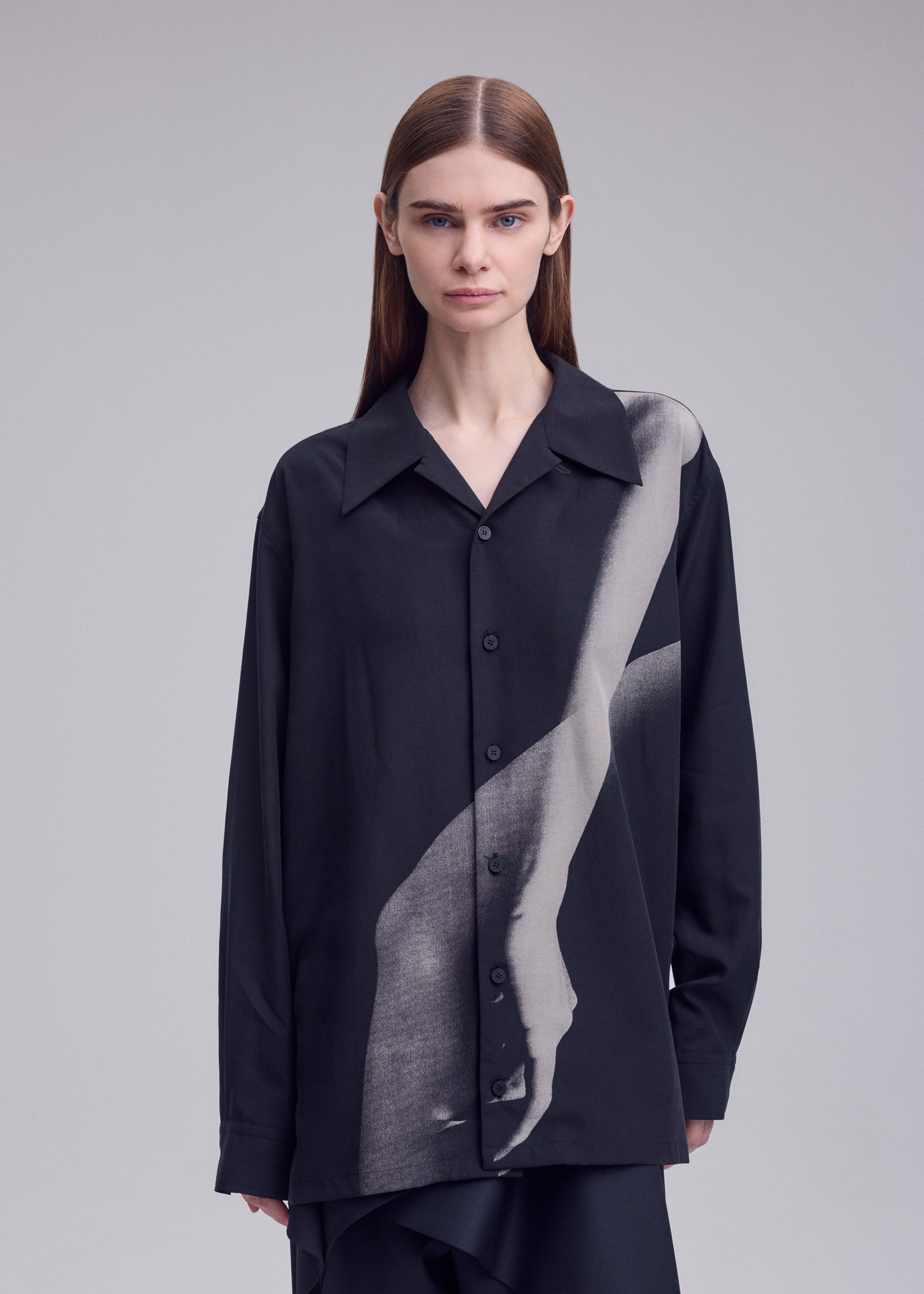 Issey Miyake Hands of Lover košile černá vel. 2