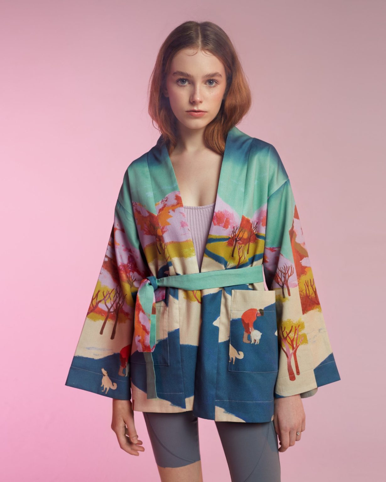 Aurelia & Zwei Frauen Downton Abbey kimono