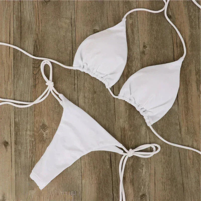 Norielle trojúhelníkové bikiny na zavazování
