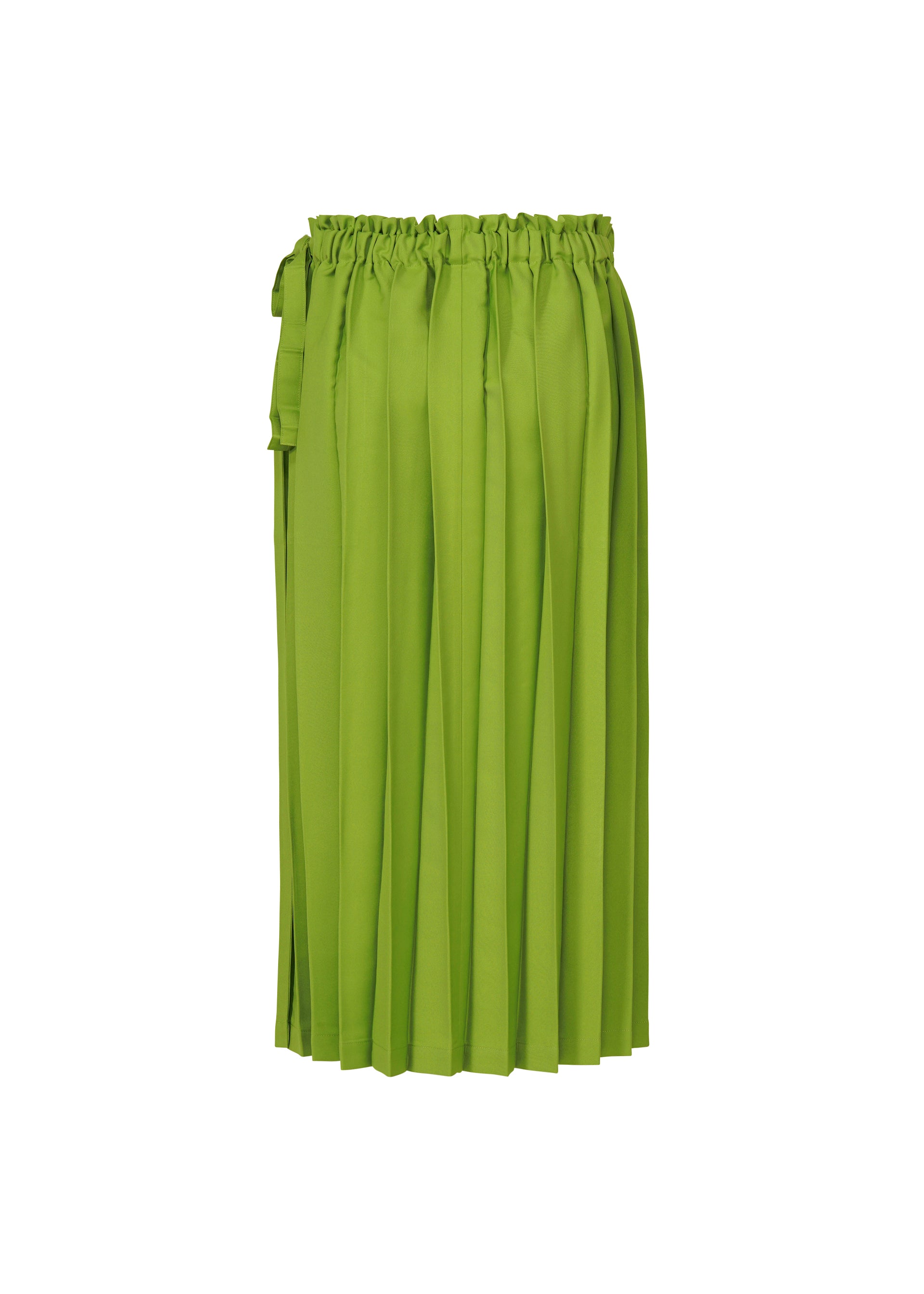 Issey Miyake Cross Pleats sukně černá plisovaná kapsy