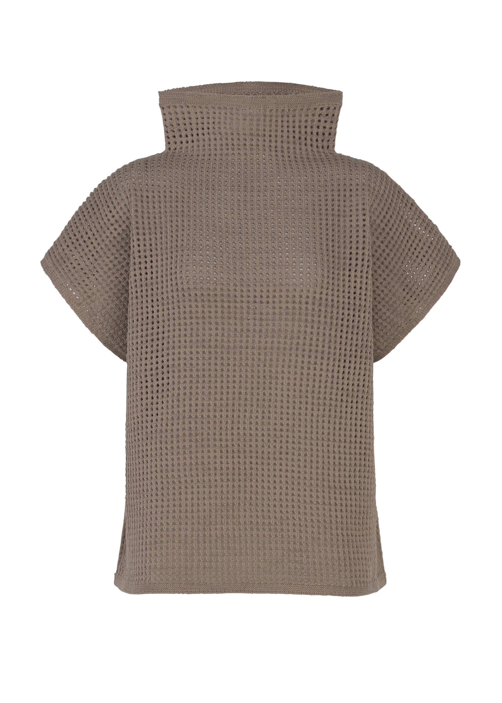 Issey Miyake Pleats Please Dot Knit svetr černá vlněný