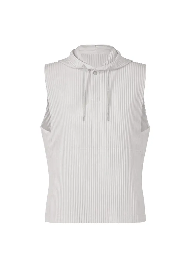 Issey Miyake Monthly Colors September pánská vesta šedá