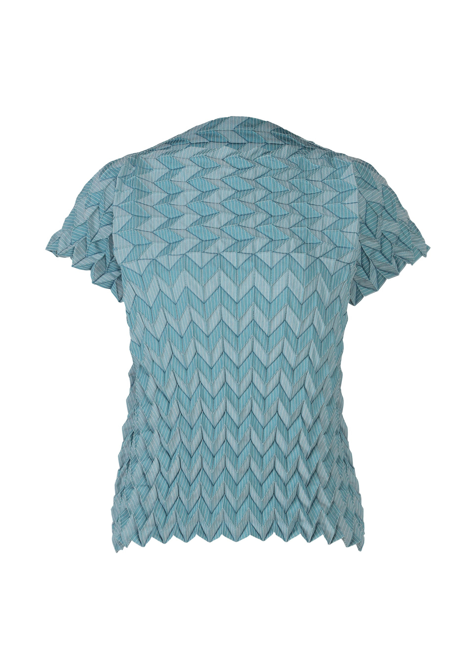 Issey Miyake Type-O 009 top s krátkým rukávem Black
