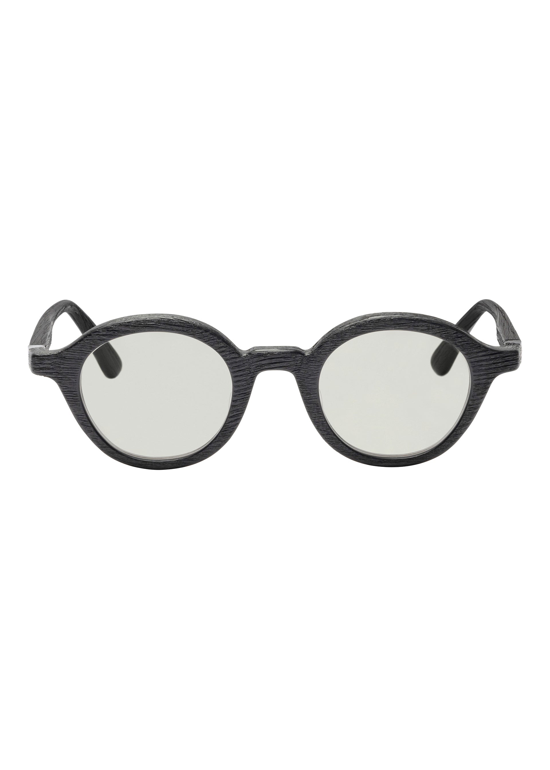 Issey Miyake Eyes Wood-Round sluneční brýle černé