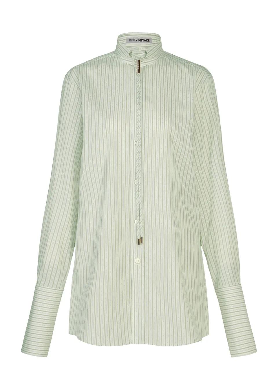 Issey Miyake Monsieur Shirt Dobby Stripe košile white-hued