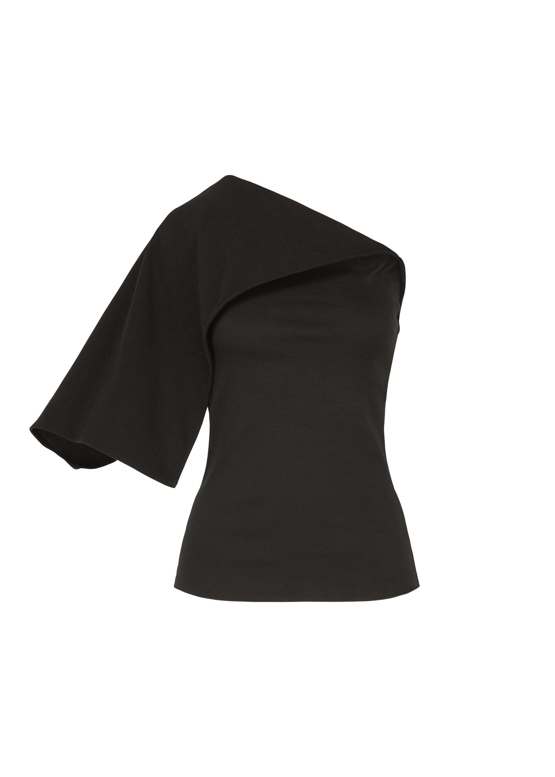 Issey Miyake Extension Cotton top bílý bavlněný