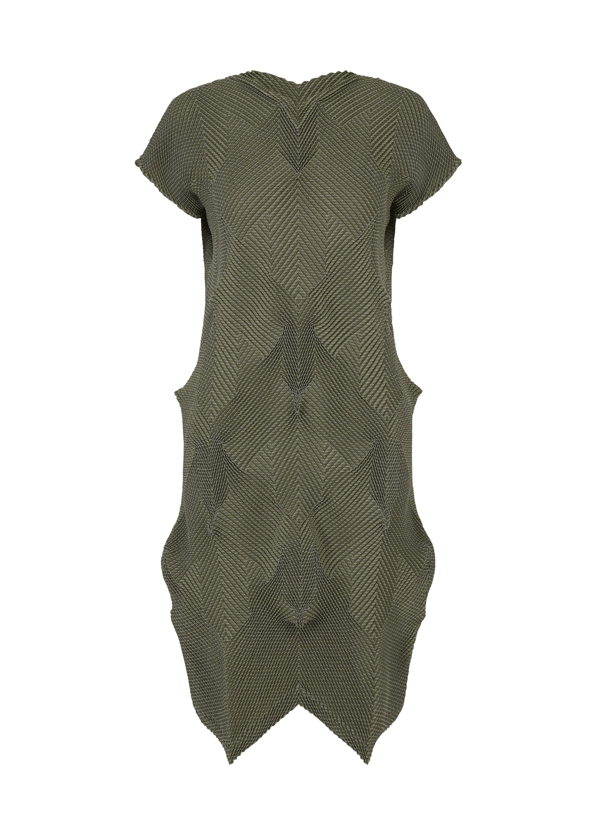Issey Miyake Type-O 010-1 šaty šedé plisované vel. 1