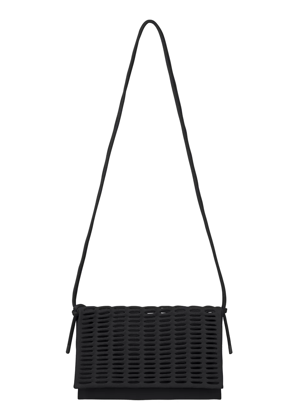 Issey Miyake Mokko Flap Pouch taška černá