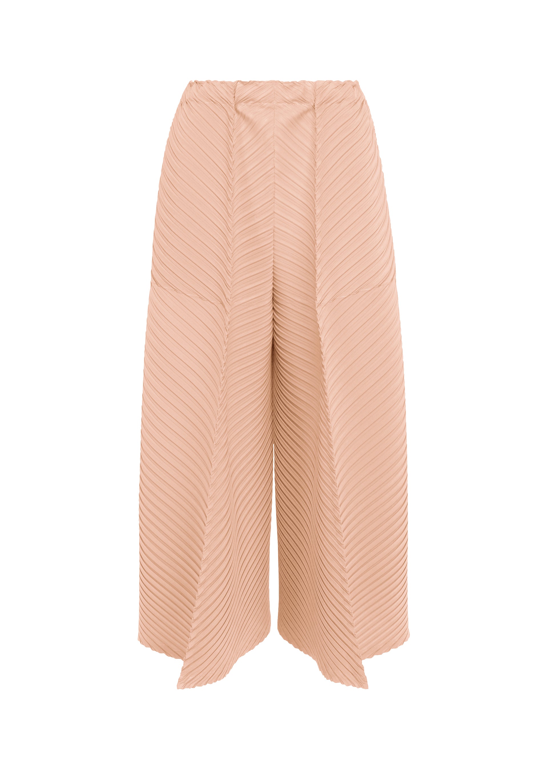 Issey Miyake Tubular Pleats kalhoty black široké plisé