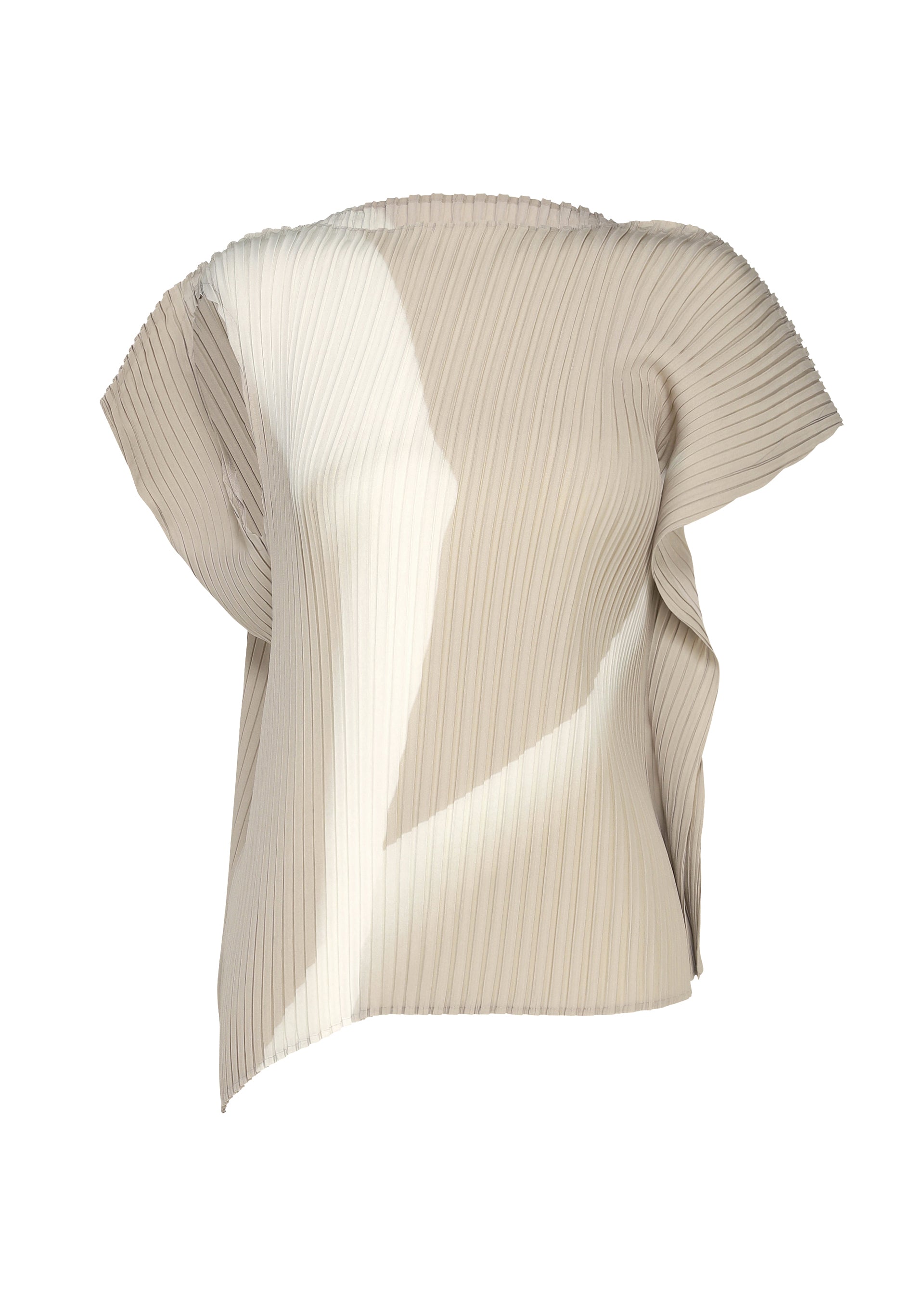 Issey Miyake Hands of Lover top black-hued potisk