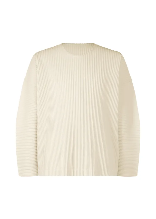 Issey Miyake Monthly Colors September top černý dlouhý rukáv