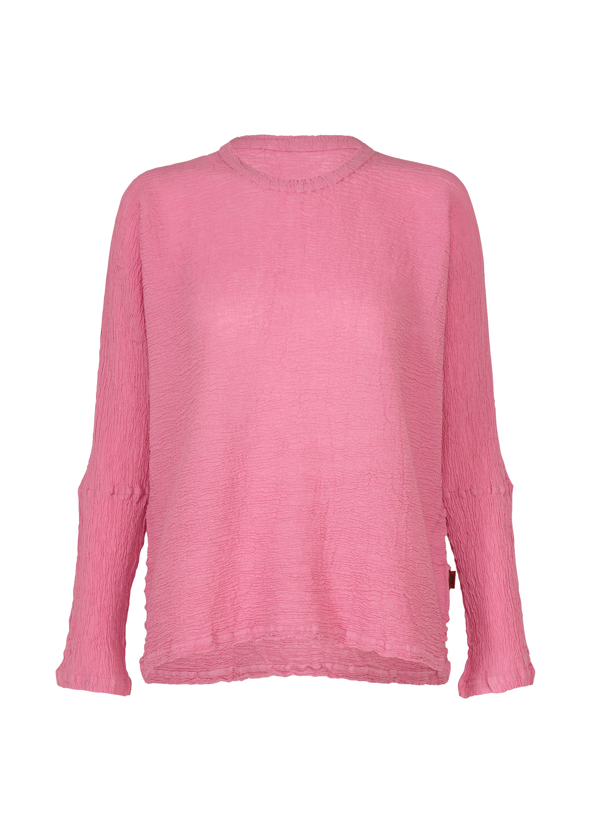 Issey Miyake Kyo Chijimi 2Way top ivory s dlouhým rukávem