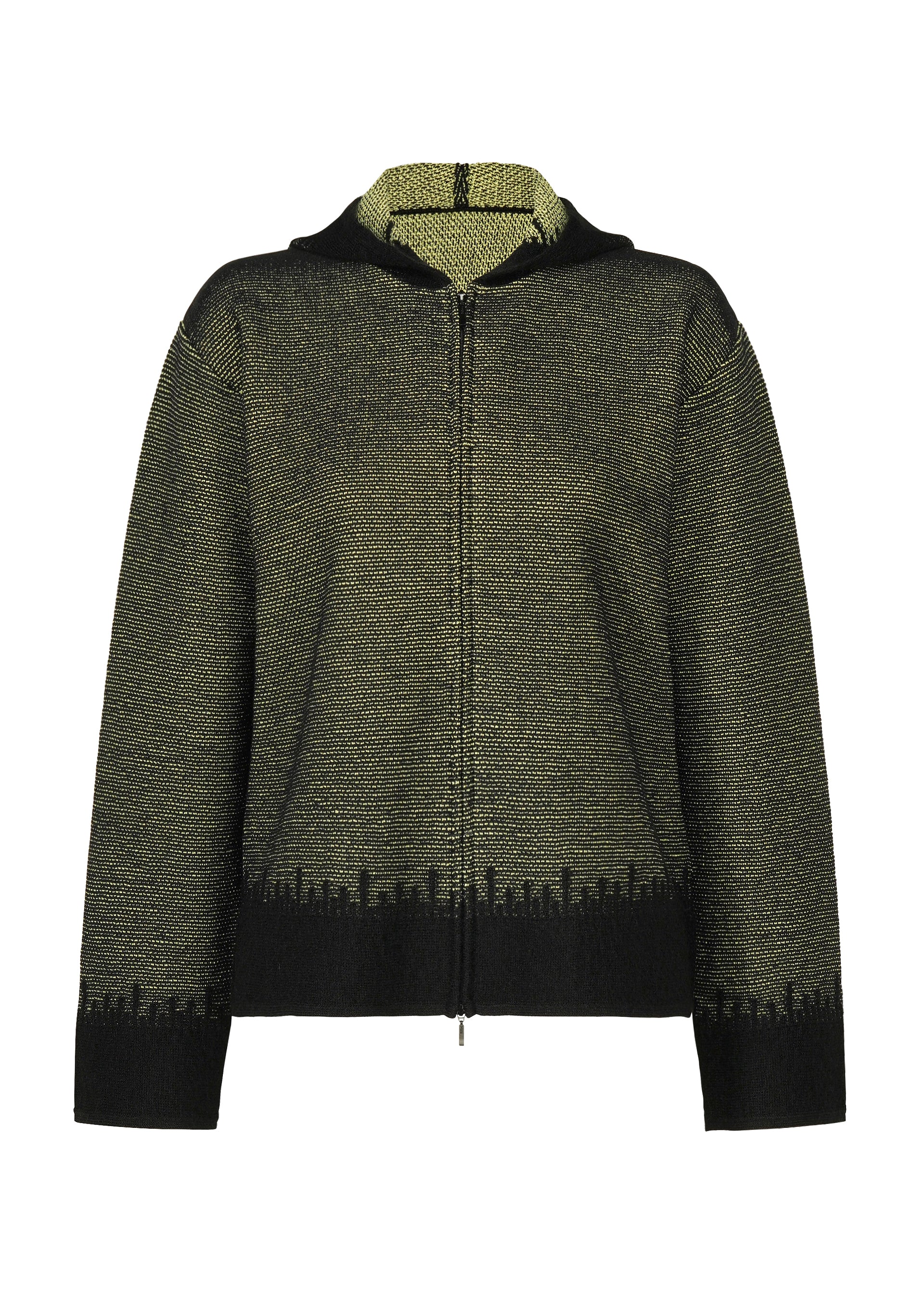 Issey Miyake Jagged Hem kardigan Gray vel. 2 s kapucí