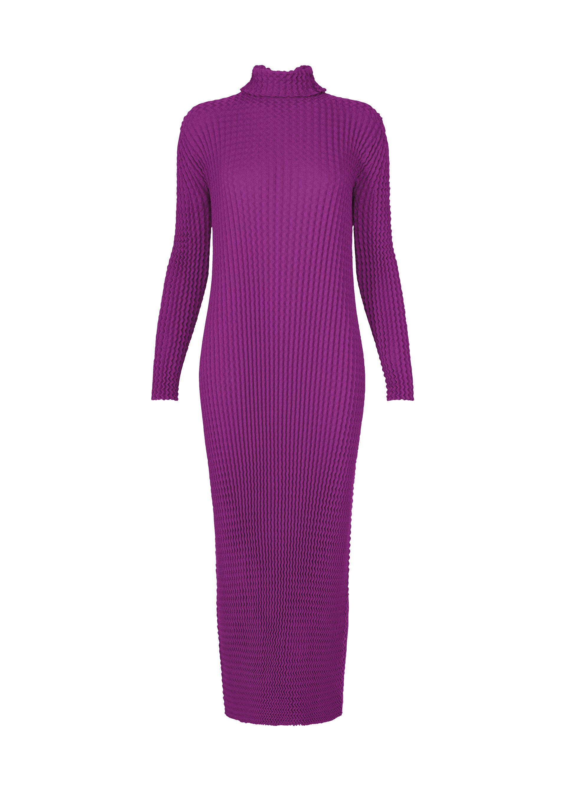 ISSEY MIYAKE SPONGY-68 šaty šedá pletené