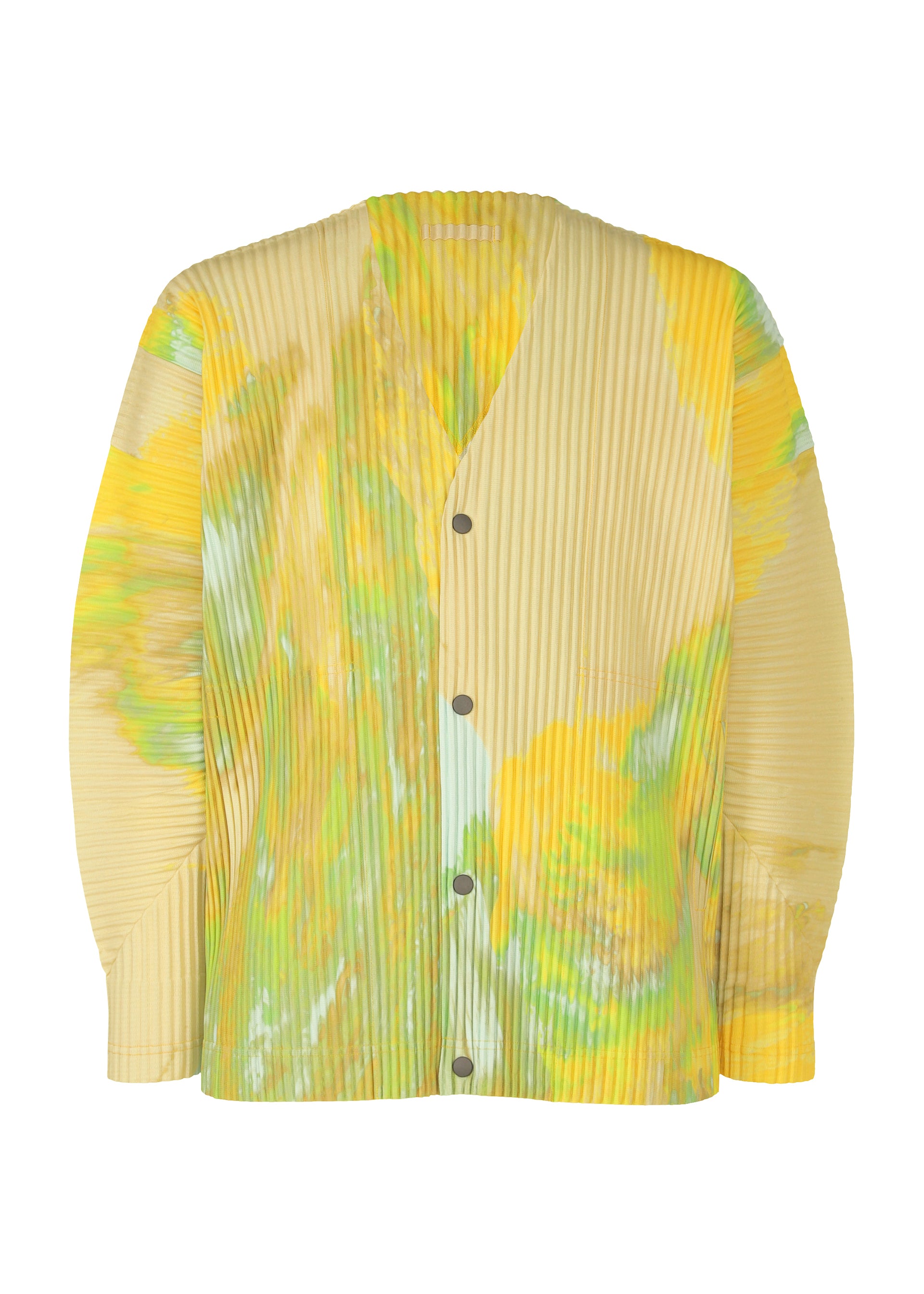 Issey Miyake Homme Plissé Agate kardigan béžový