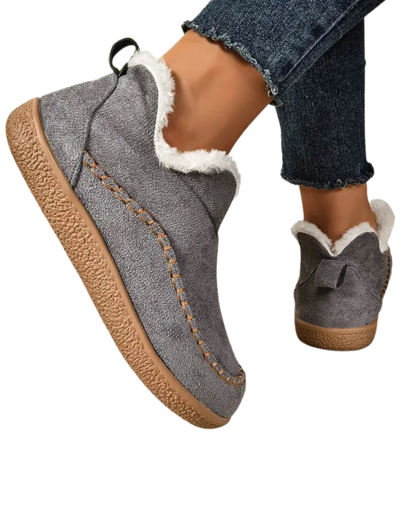 Norielle zateplené slip-on boty s kožíškem