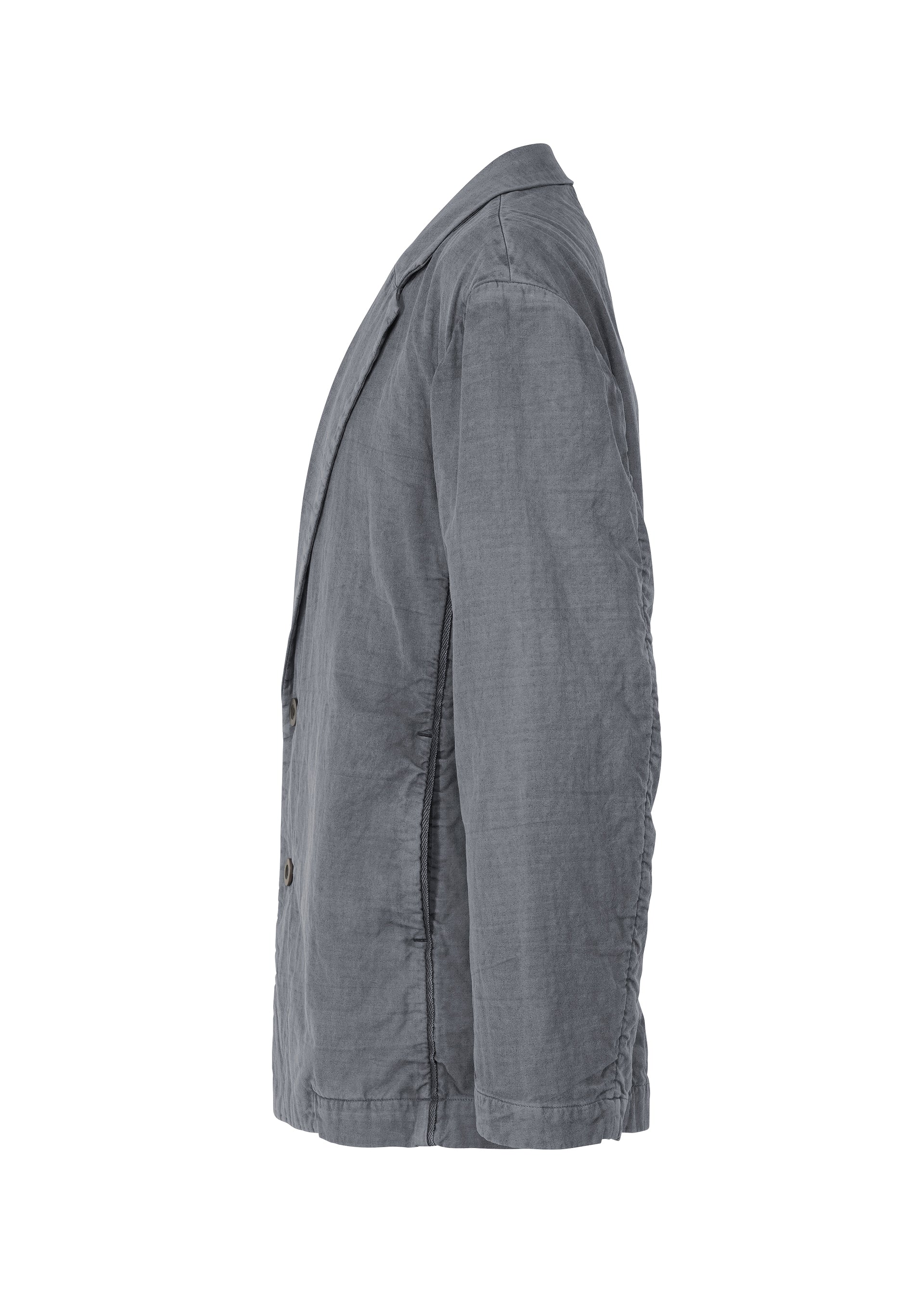 Issey Miyake IM Men Pigment sako charcoal gray double face