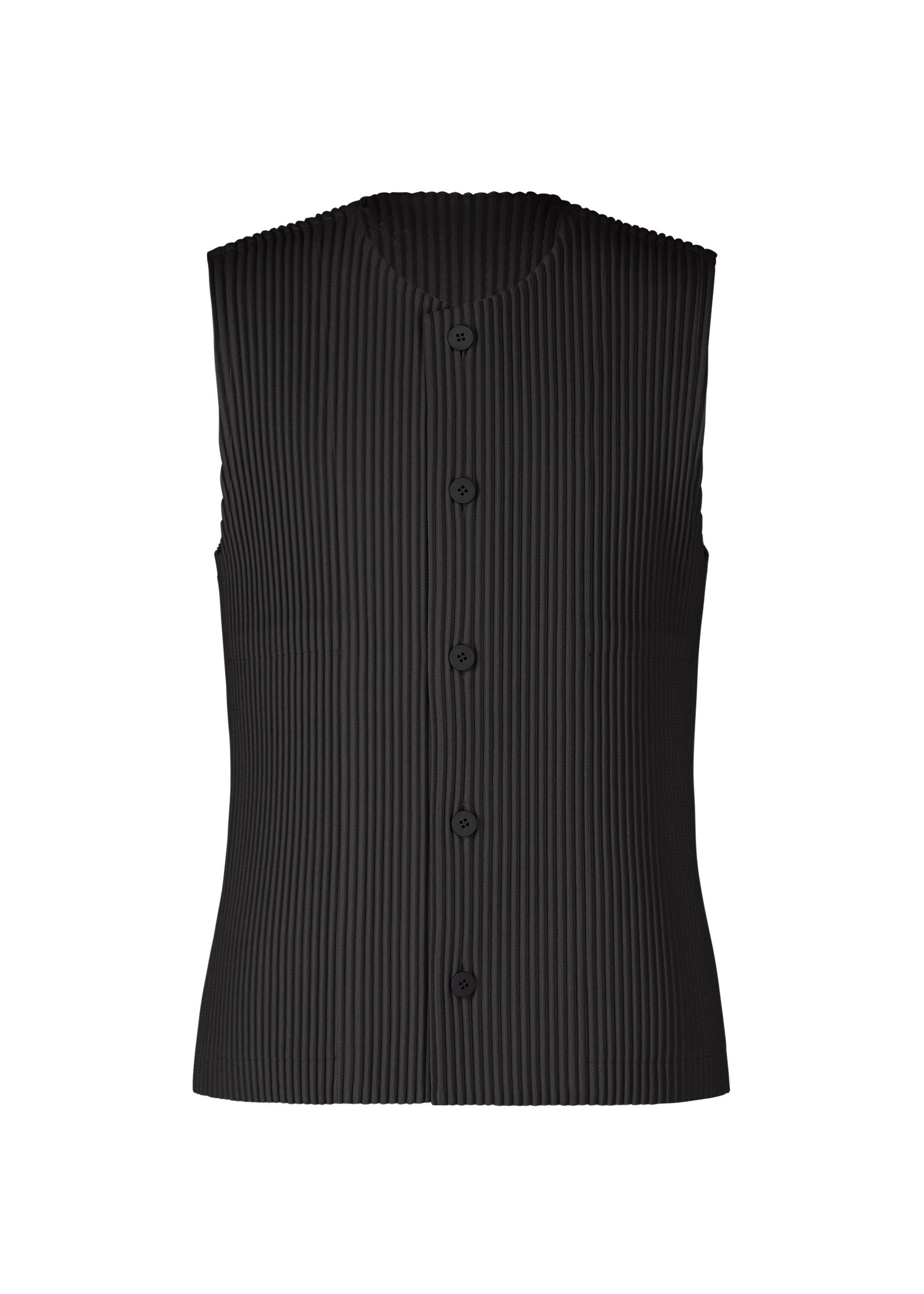 Issey Miyake Kersey Pleats vesta šedá vel. 2