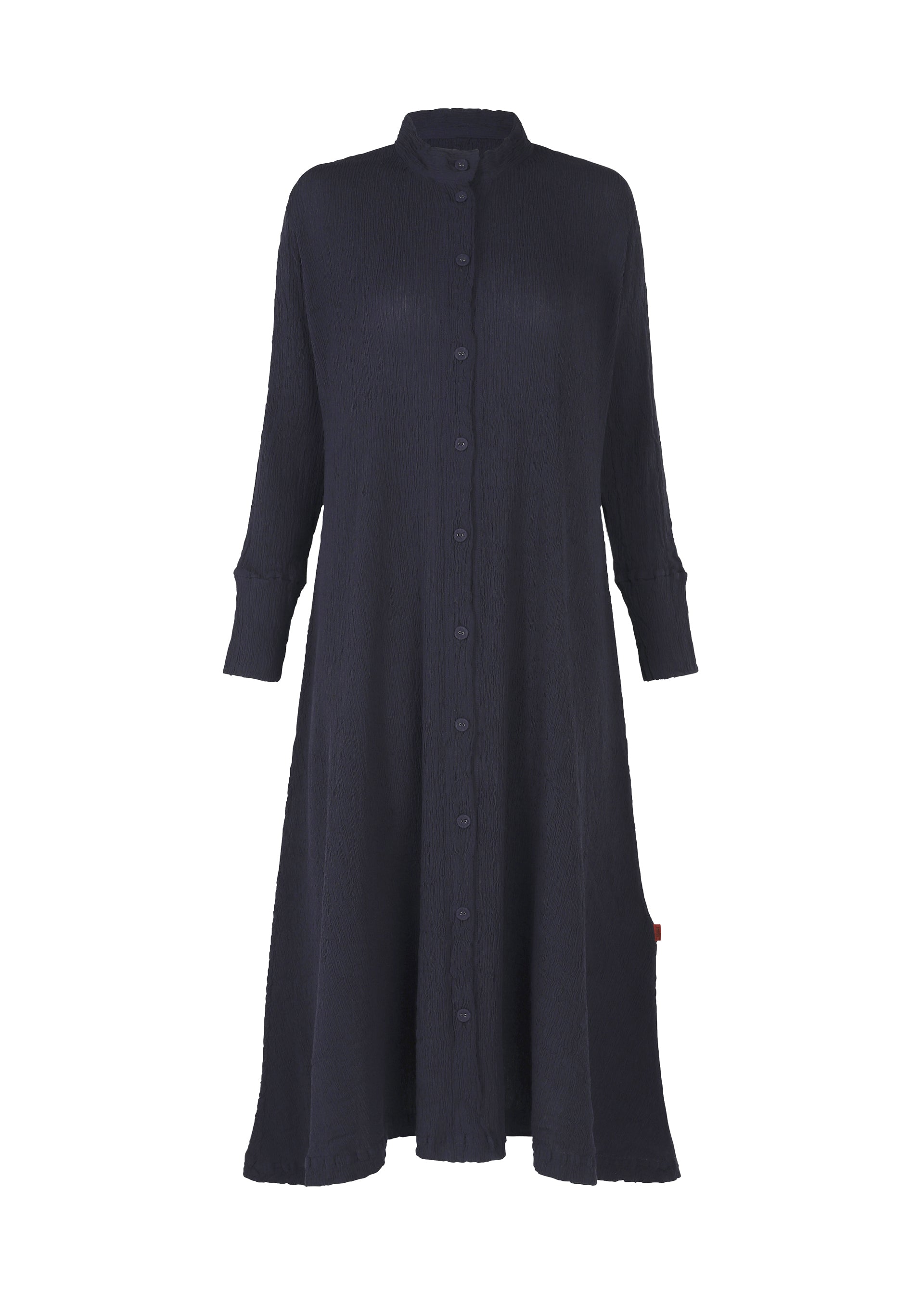 Issey Miyake Kyo Chijimi Basic šaty bílé vel. 2 bavlněné