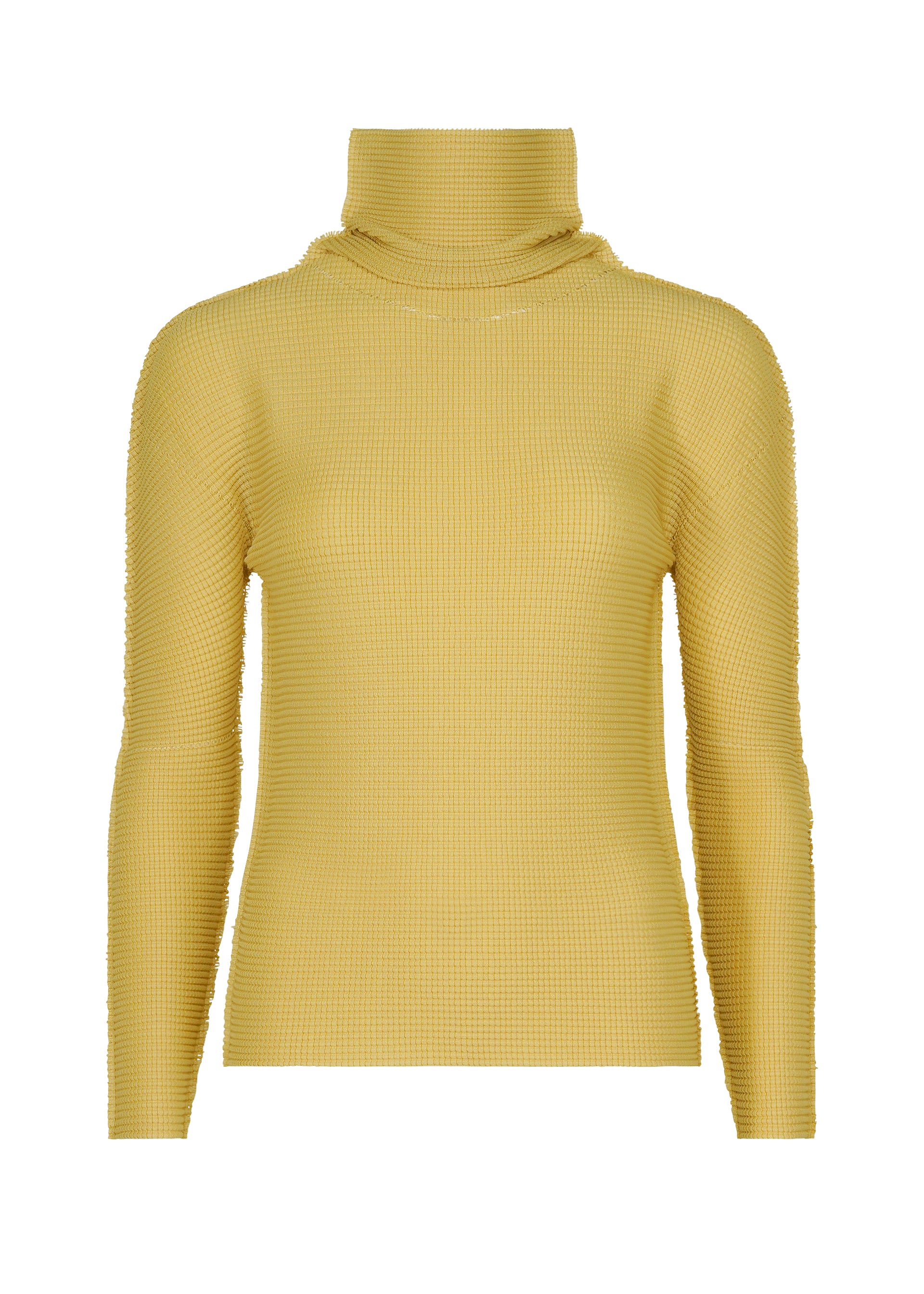 Issey Miyake Knit Stretch Pleats 1 rolák taupe