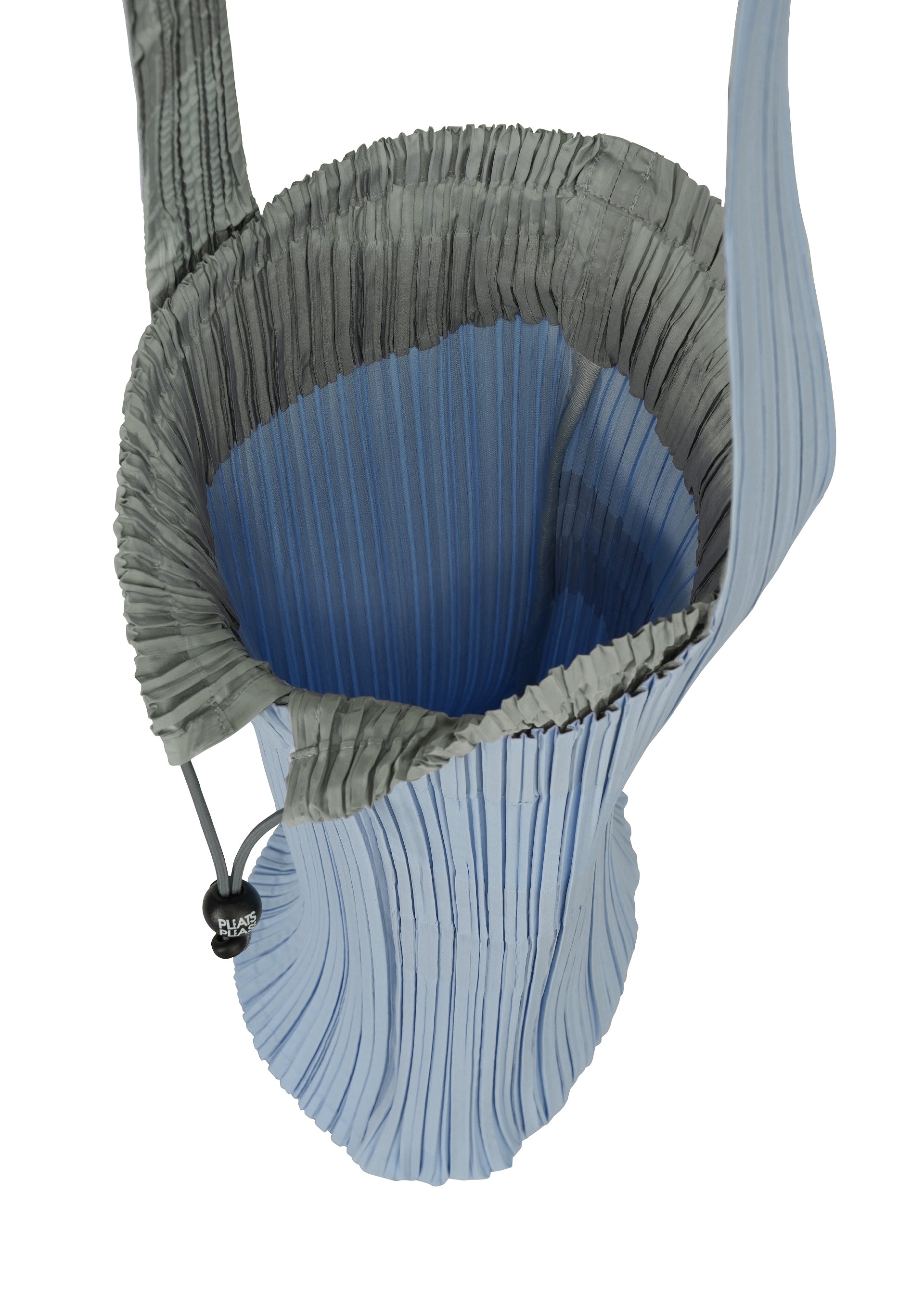 Pleats Please Issey Miyake Swan kabelka Black s plisováním
