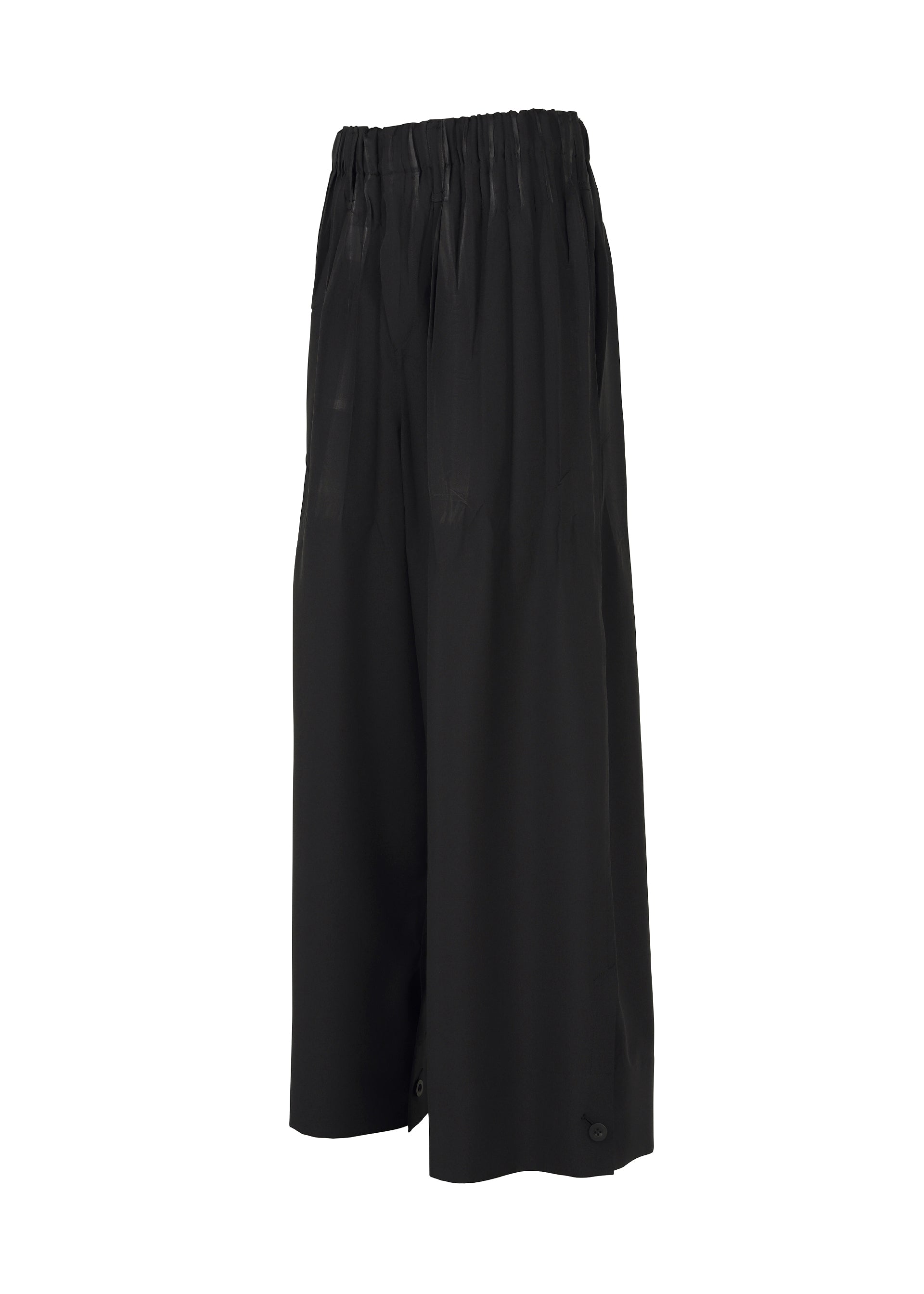 Issey Miyake IM Men Waft Black kalhoty černé široké 3