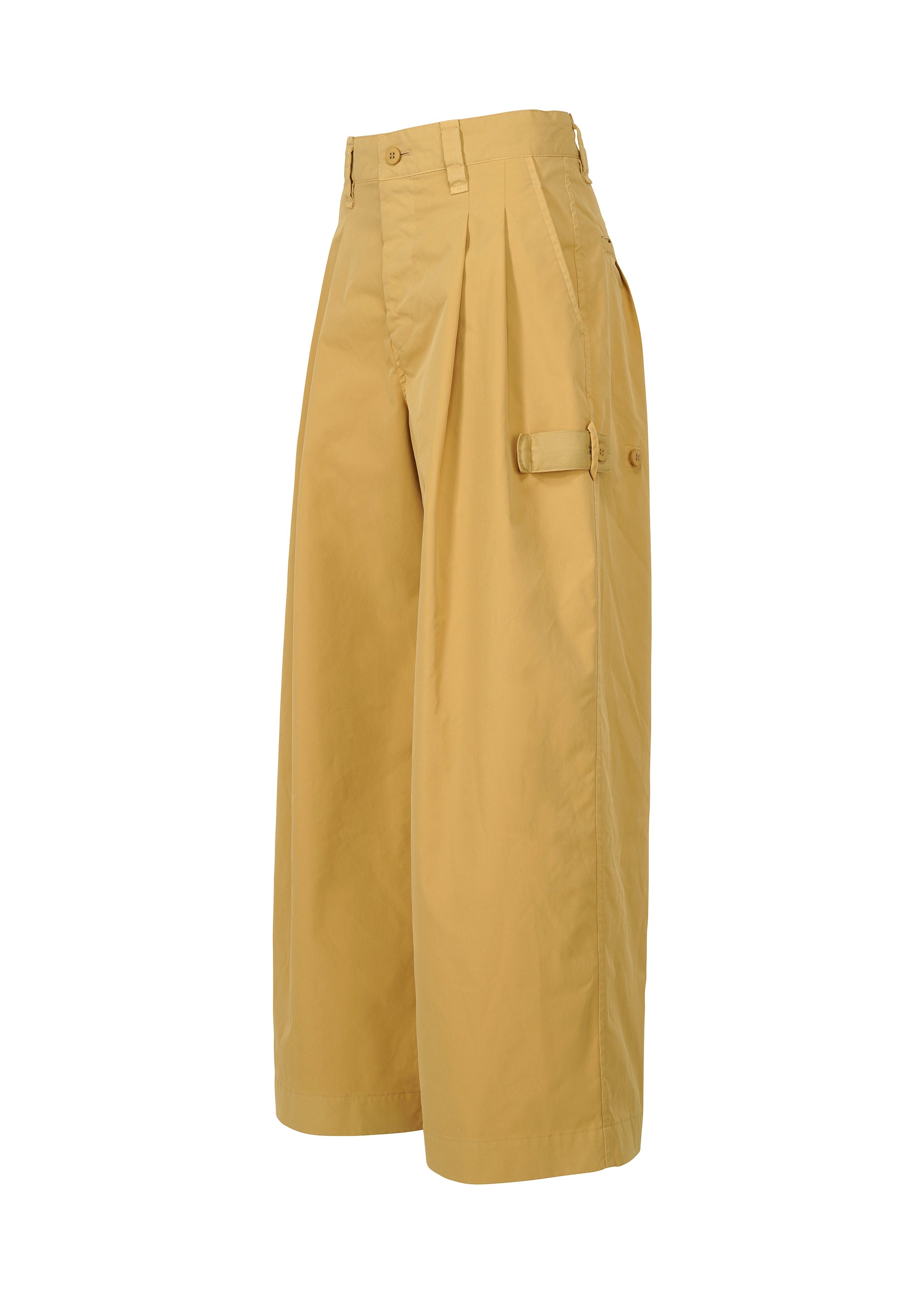 Issey Miyake RESILIENCE kalhoty černé polyester