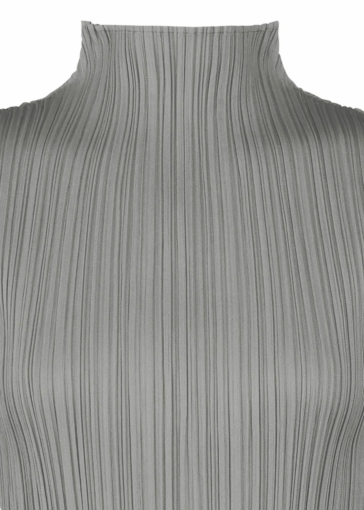 Issey Miyake Pleats Please Basics top světle šedá vel. 3 plisovaný