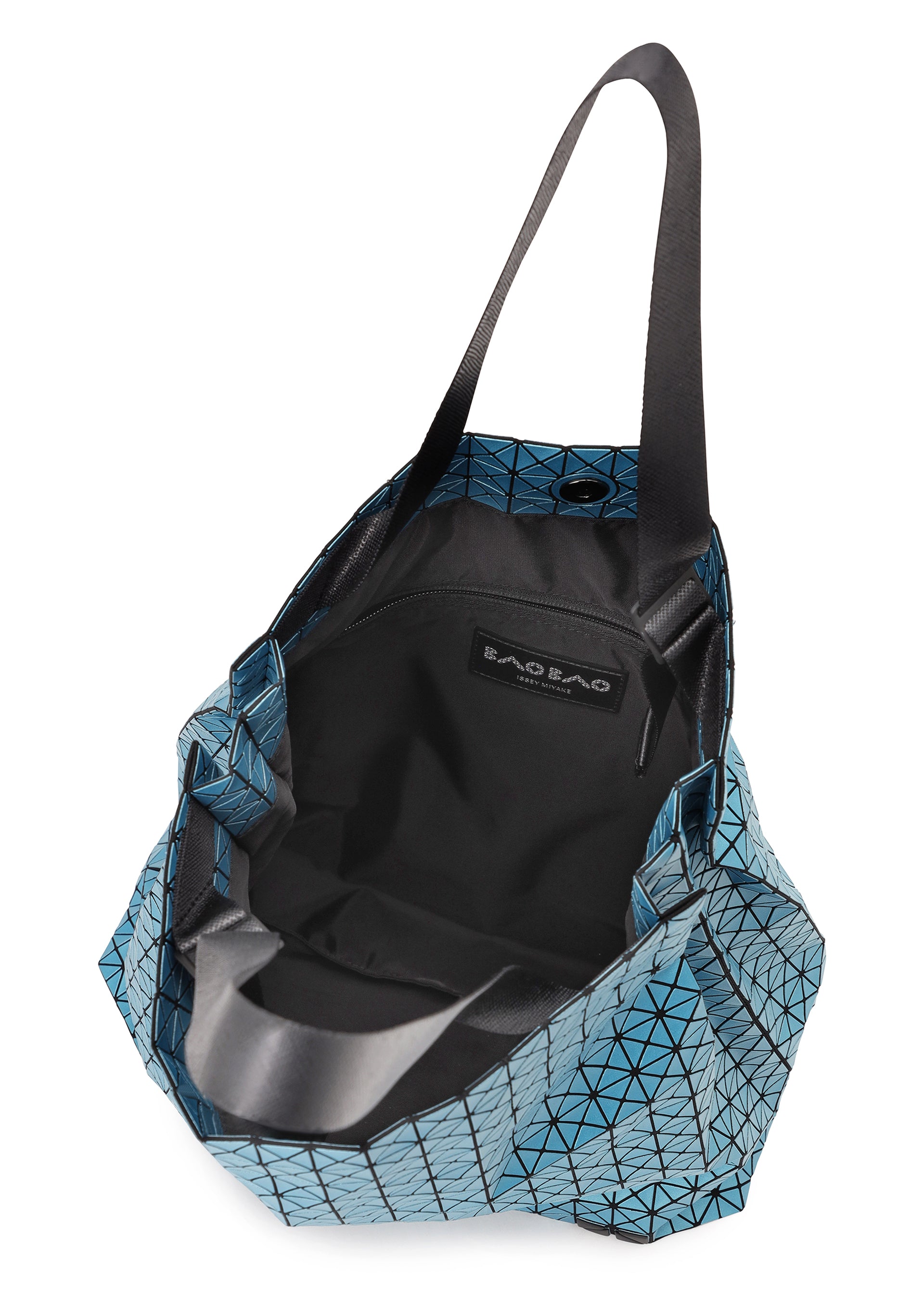 Issey Miyake Cart S Metallic tote taška modrá A4