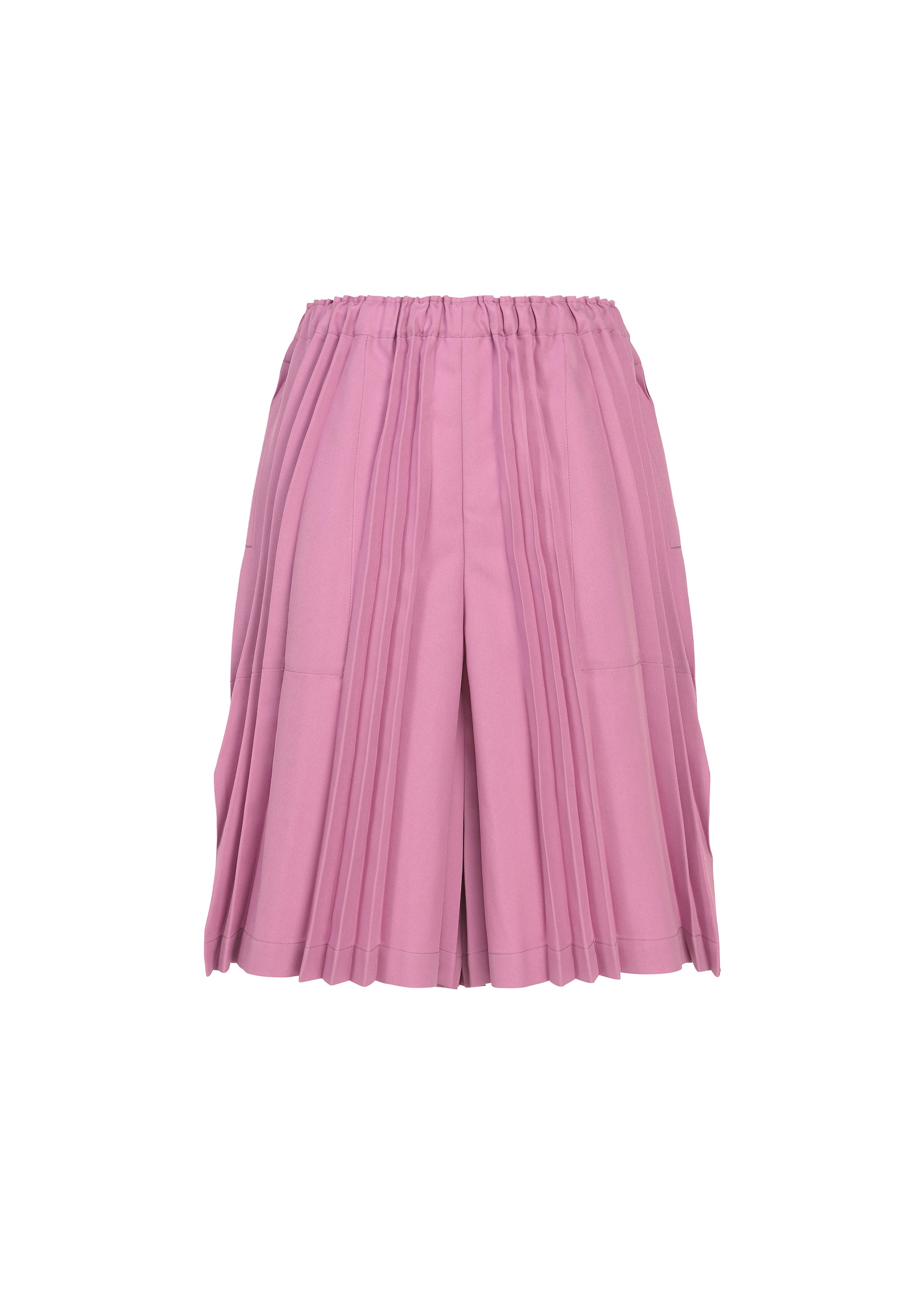 Issey Miyake Tower Pleats Bottom kraťasy černé