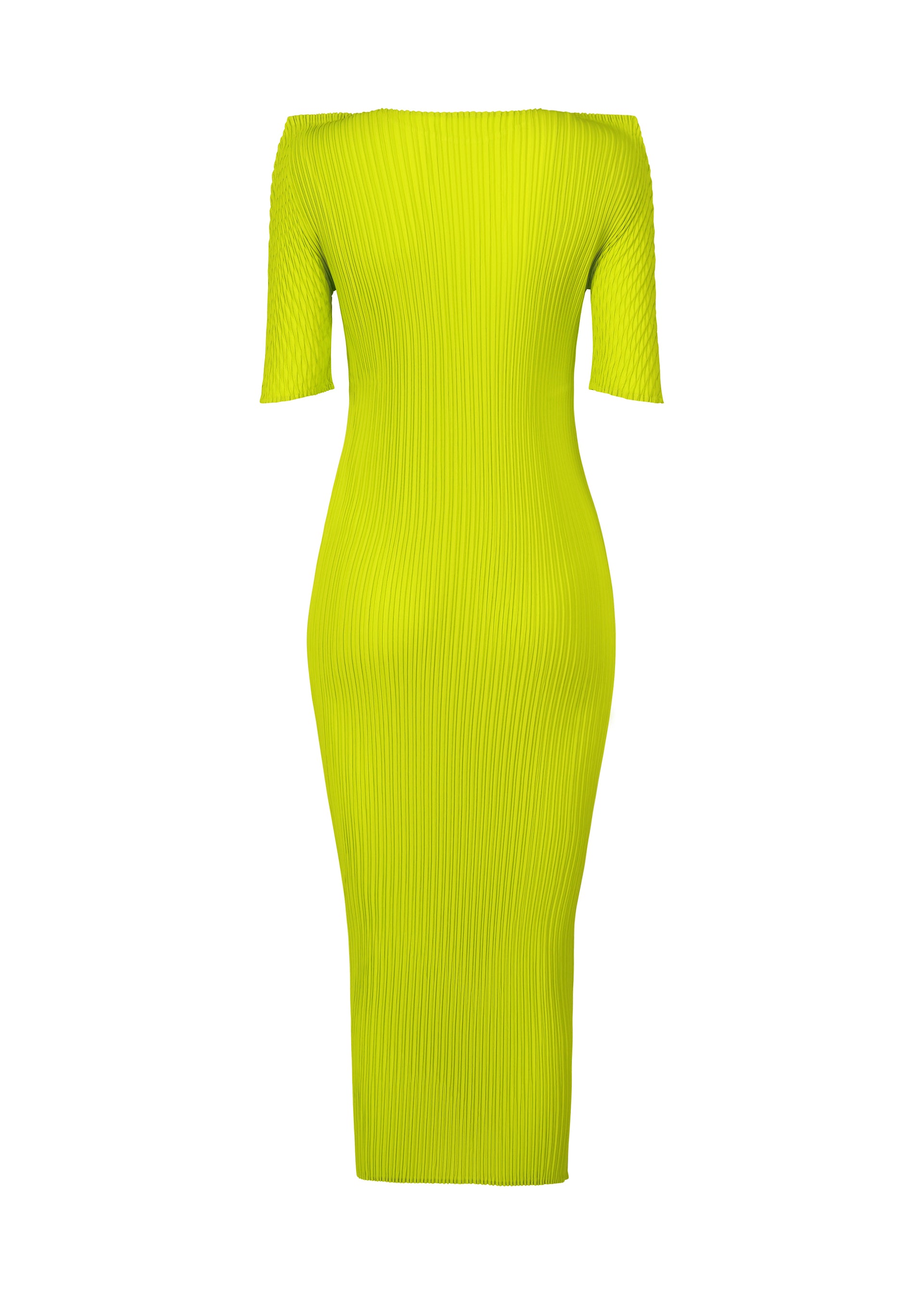 Issey Miyake Box Shoulder Pleats šaty světle šedá vel. 2 plisované