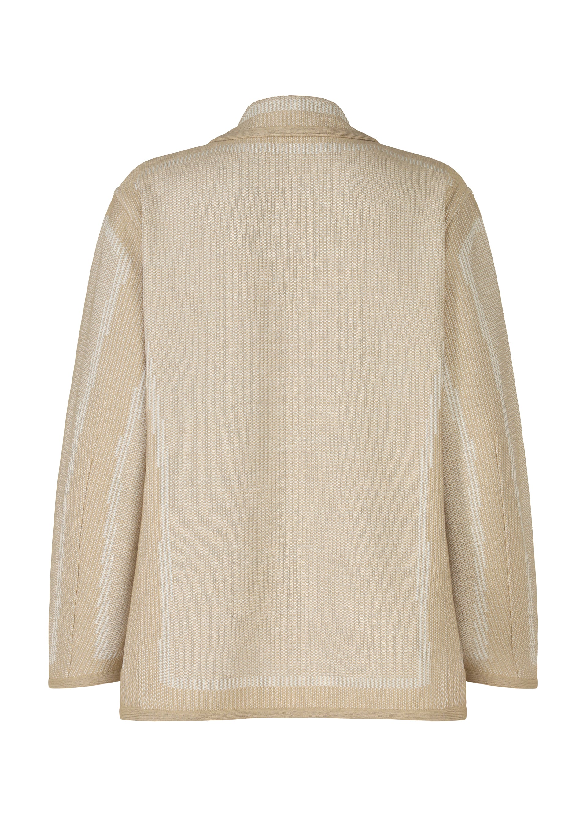 Issey Miyake Type-K 008 pletená bunda černá