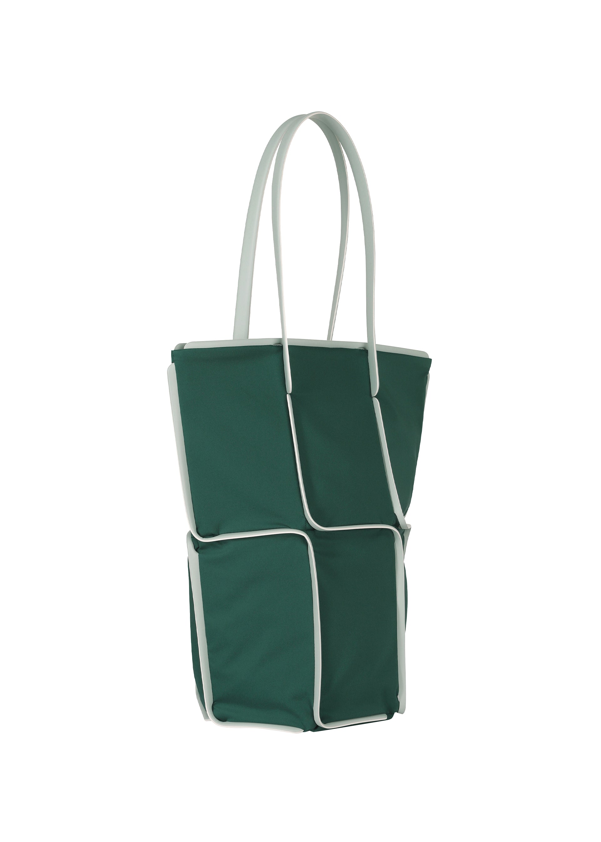 Issey Miyake Frame tote kabelka off white samonosná