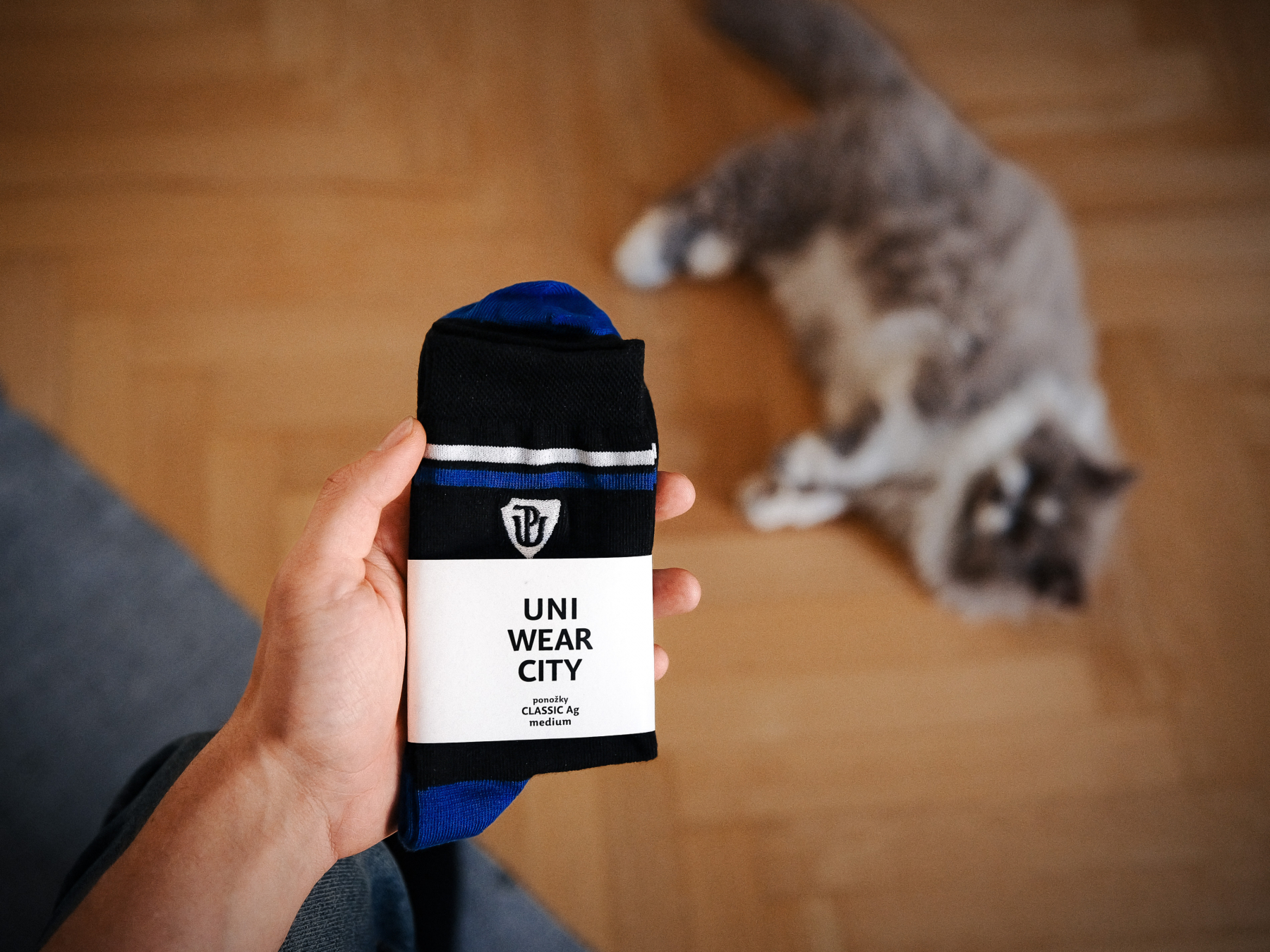 UPoint UniWearCity Classic Ag ponožky antibakteriální