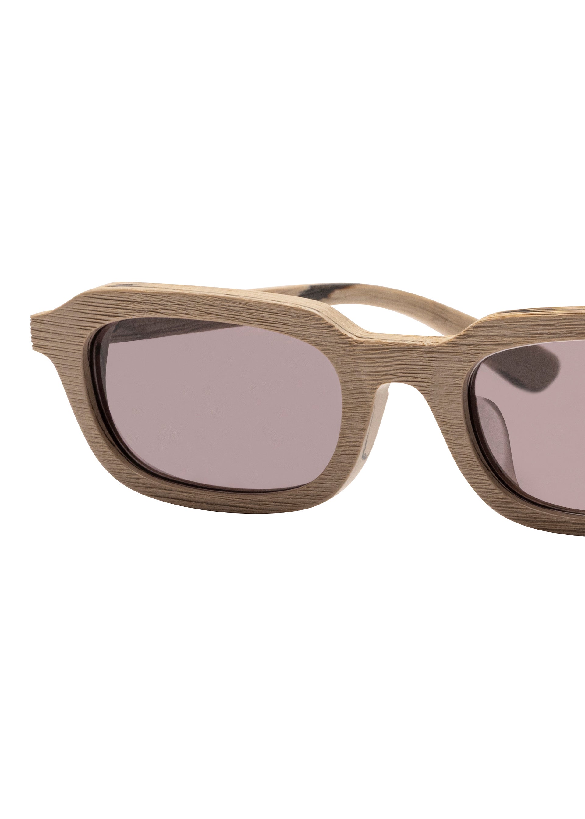 Issey Miyake Eyes Wood-Square sluneční brýle wood beige