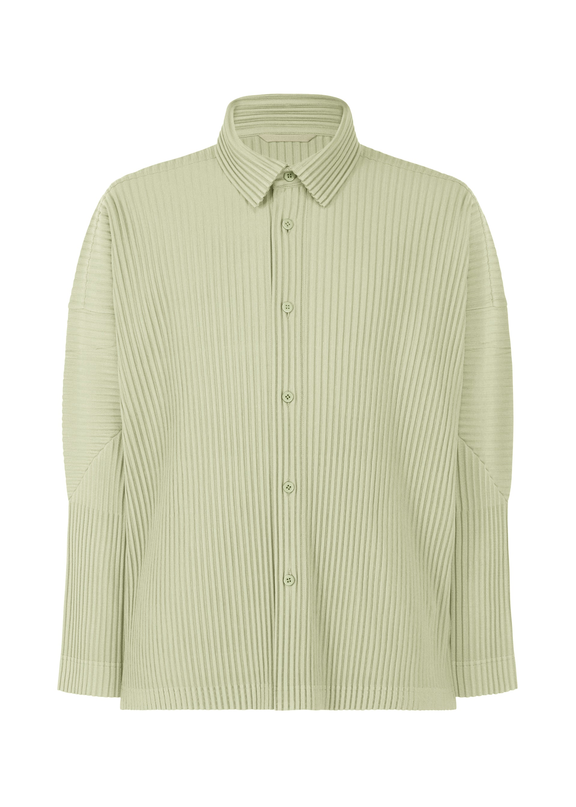 Issey Miyake Monthly Colors October košile černá polyesterová