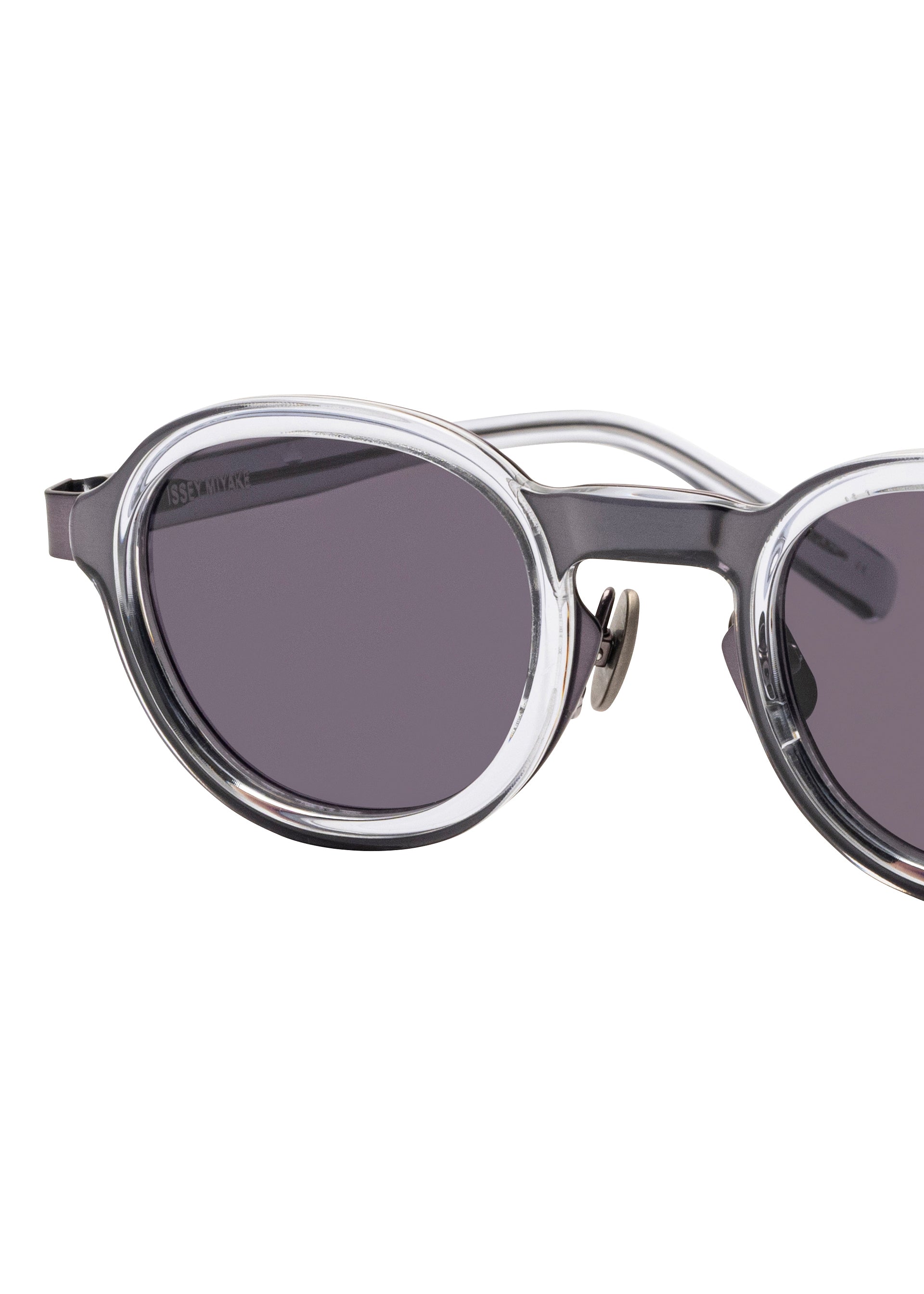 Issey Miyake Eyes Marrow-Round brýle fialová