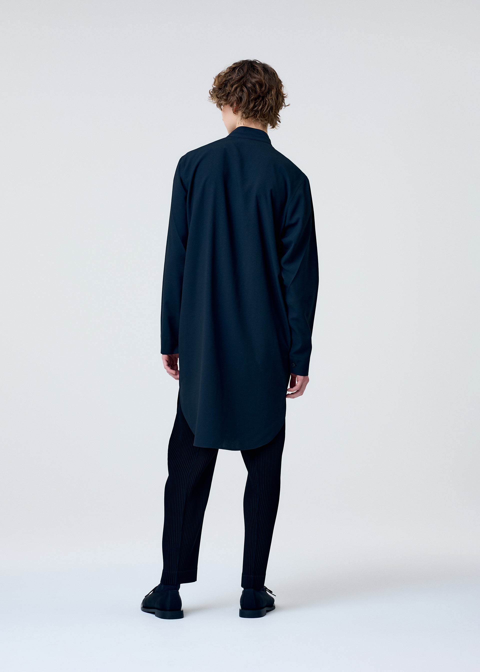 Issey Miyake Homme Plissé Embroidery košile bílá vel. 3