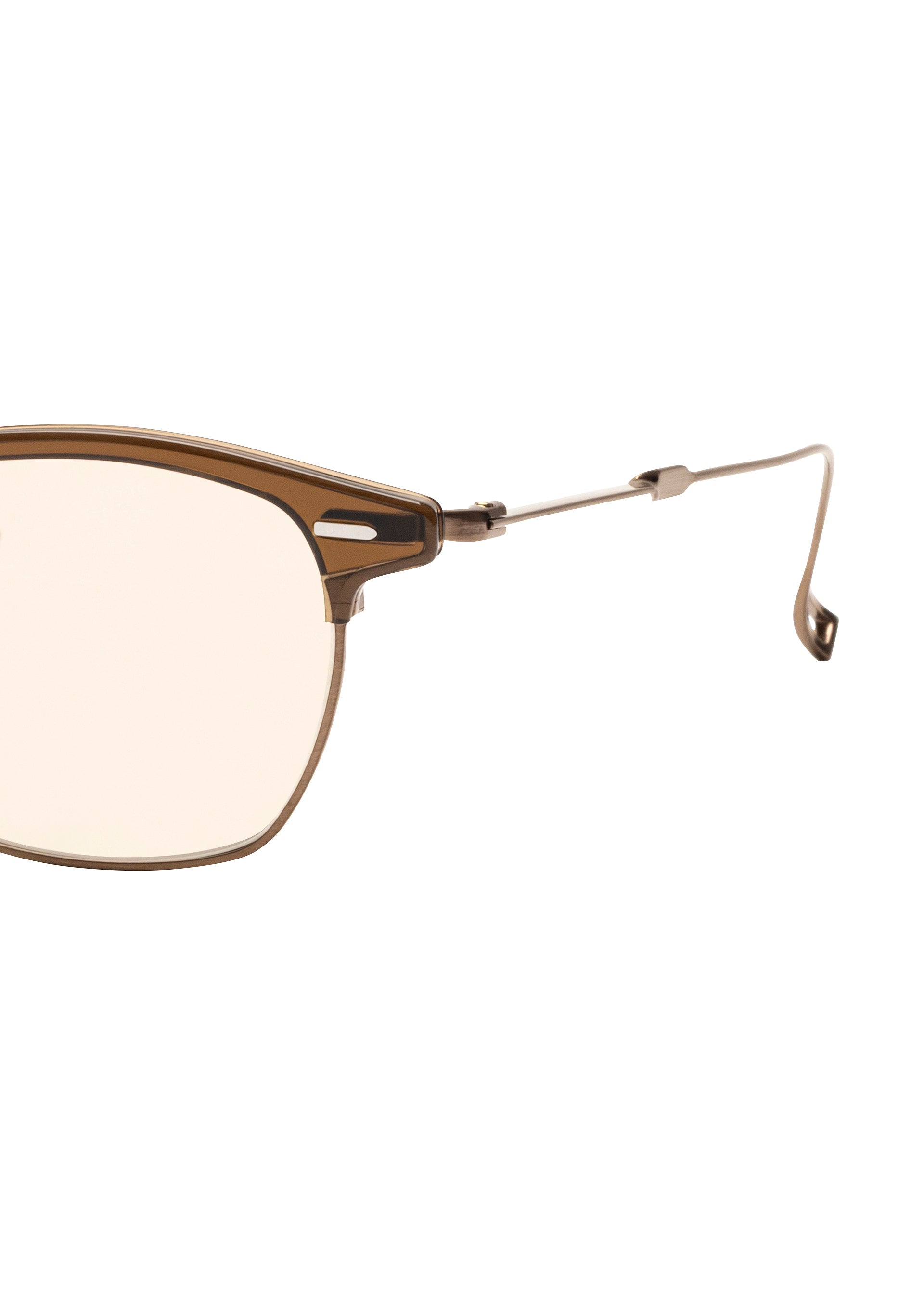Issey Miyake Brow Wellington VIII brýle hnědé