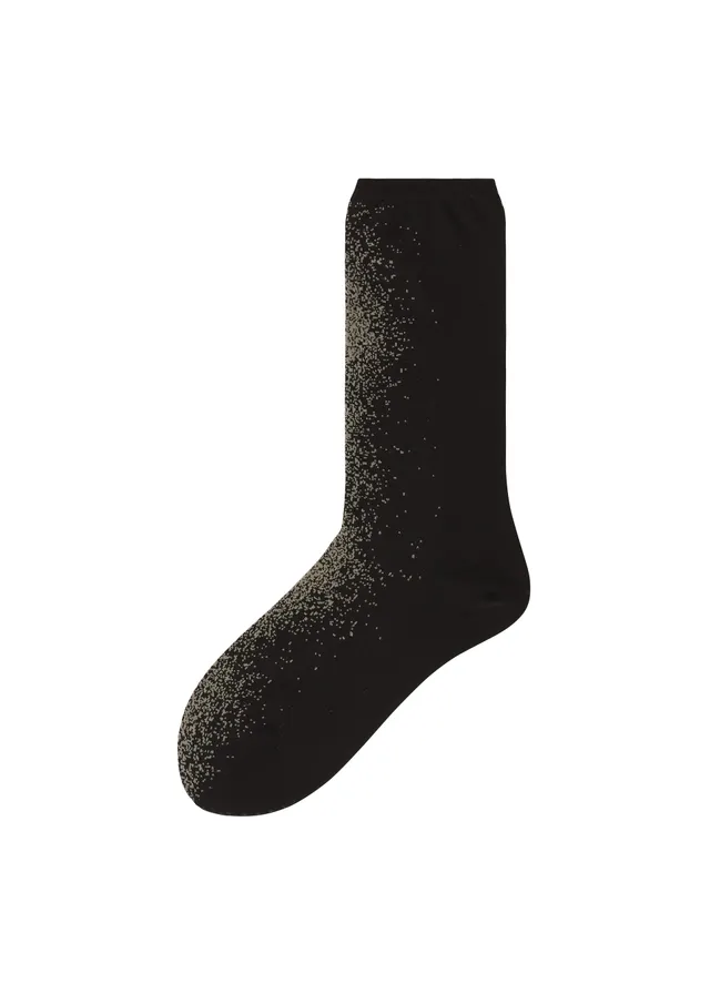Issey Miyake Hands of Lover ponožky black-hued žakár