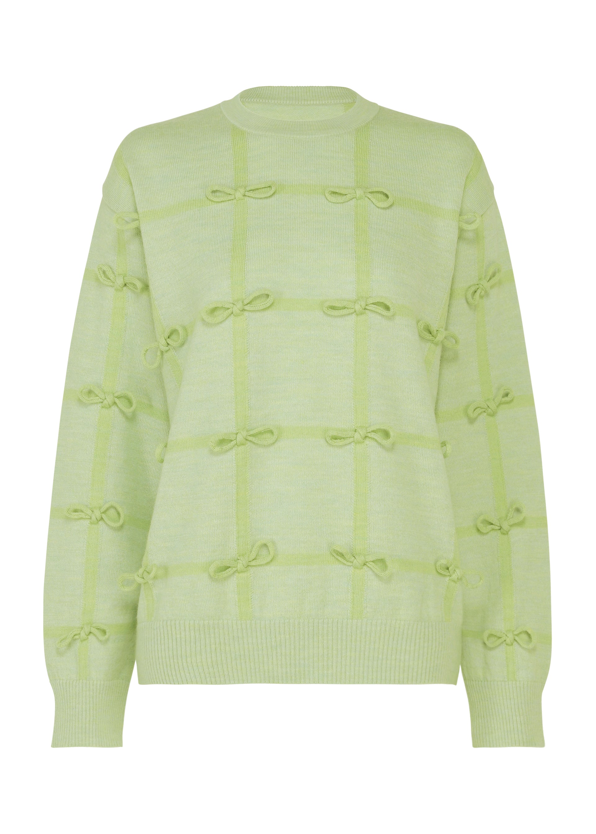 Issey Miyake RIBBON KNIT svetr černý vlněný