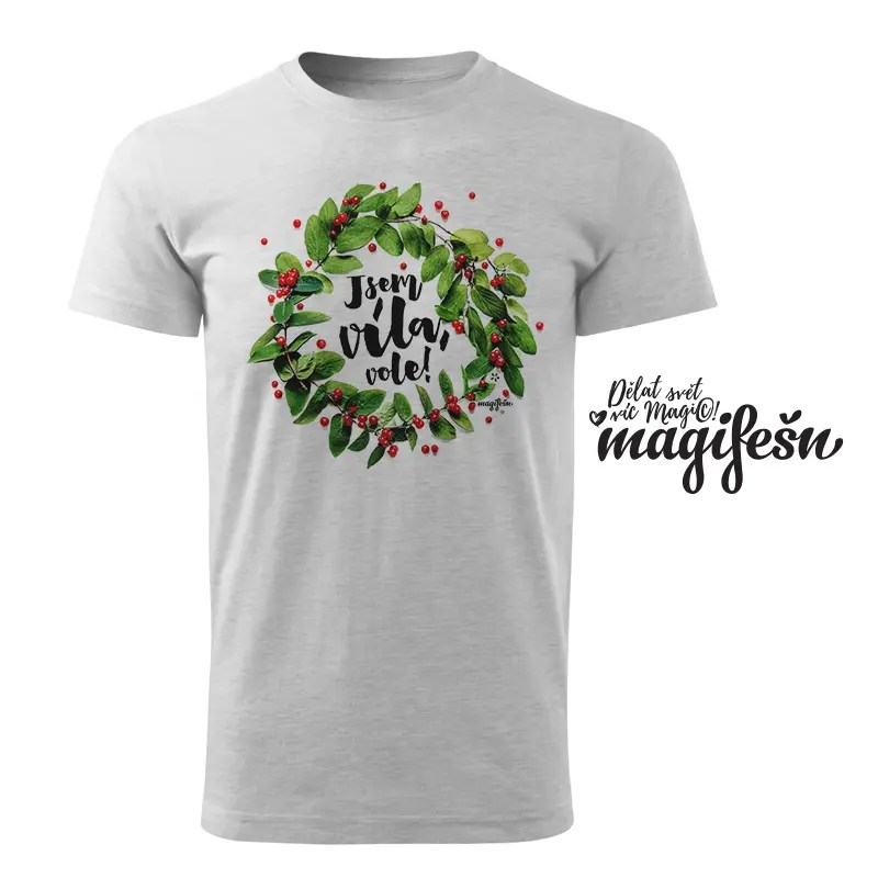 Magifešn XY Jsem víla vole tričko Berries bio