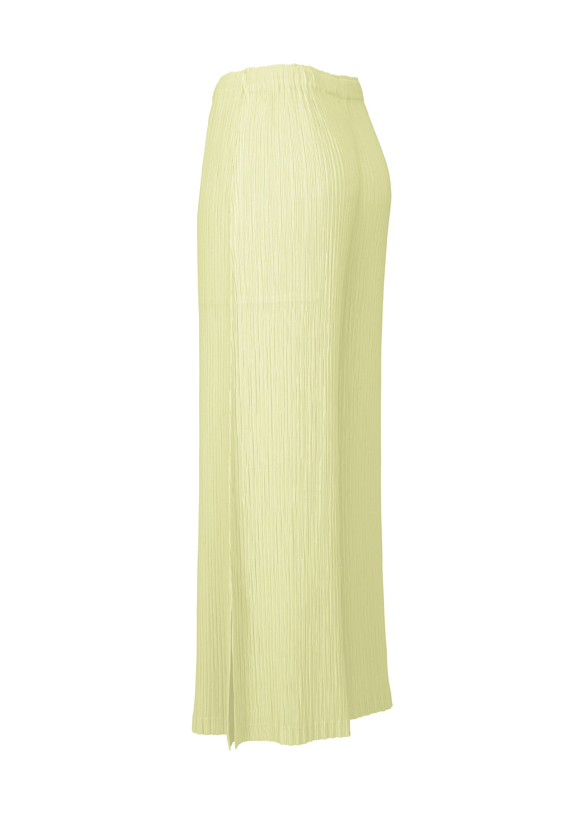 Issey Miyake Hatching Bottoms kalhoty černé plisé