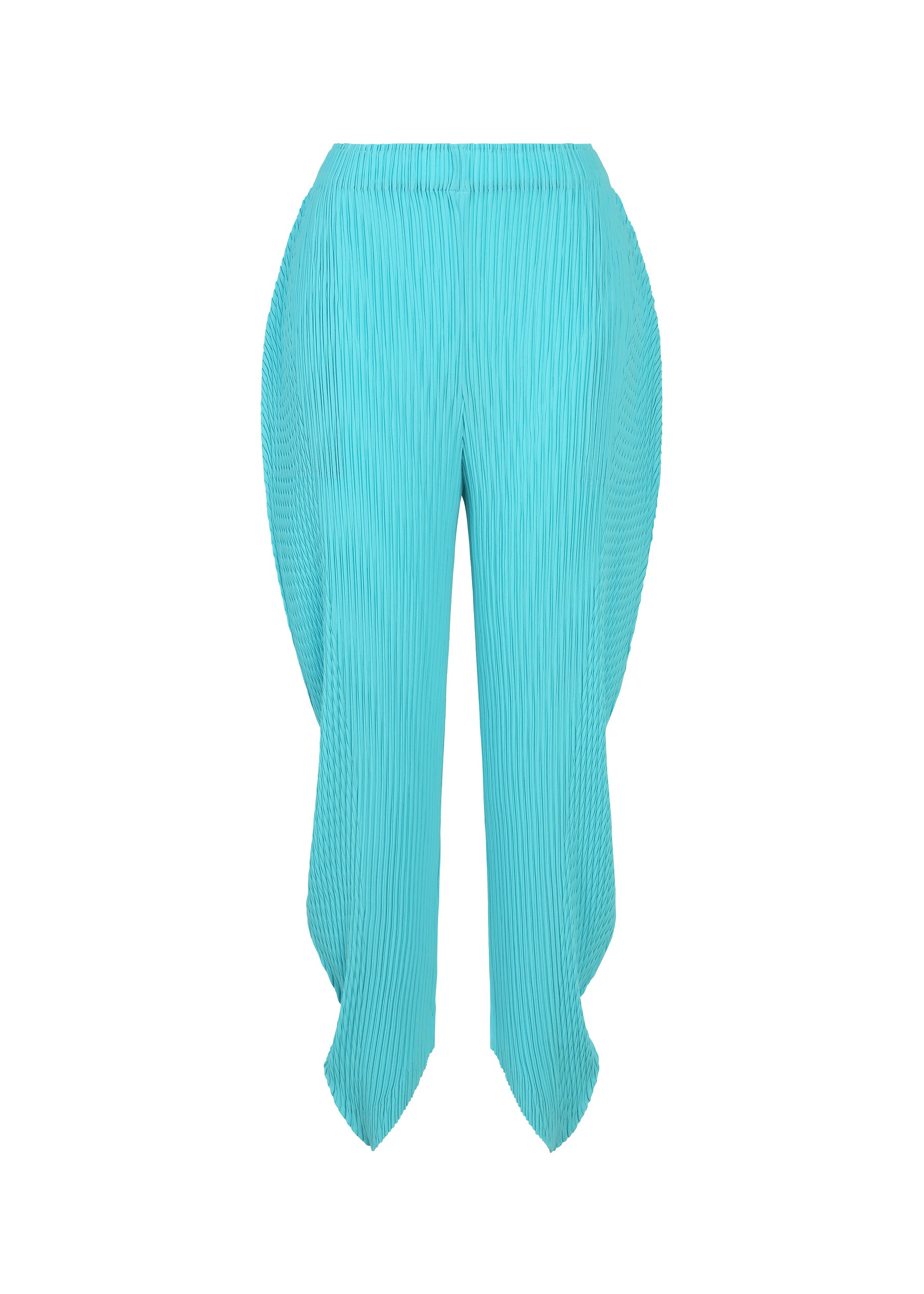 Issey Miyake Leaf Pleats kalhoty smetanové 2