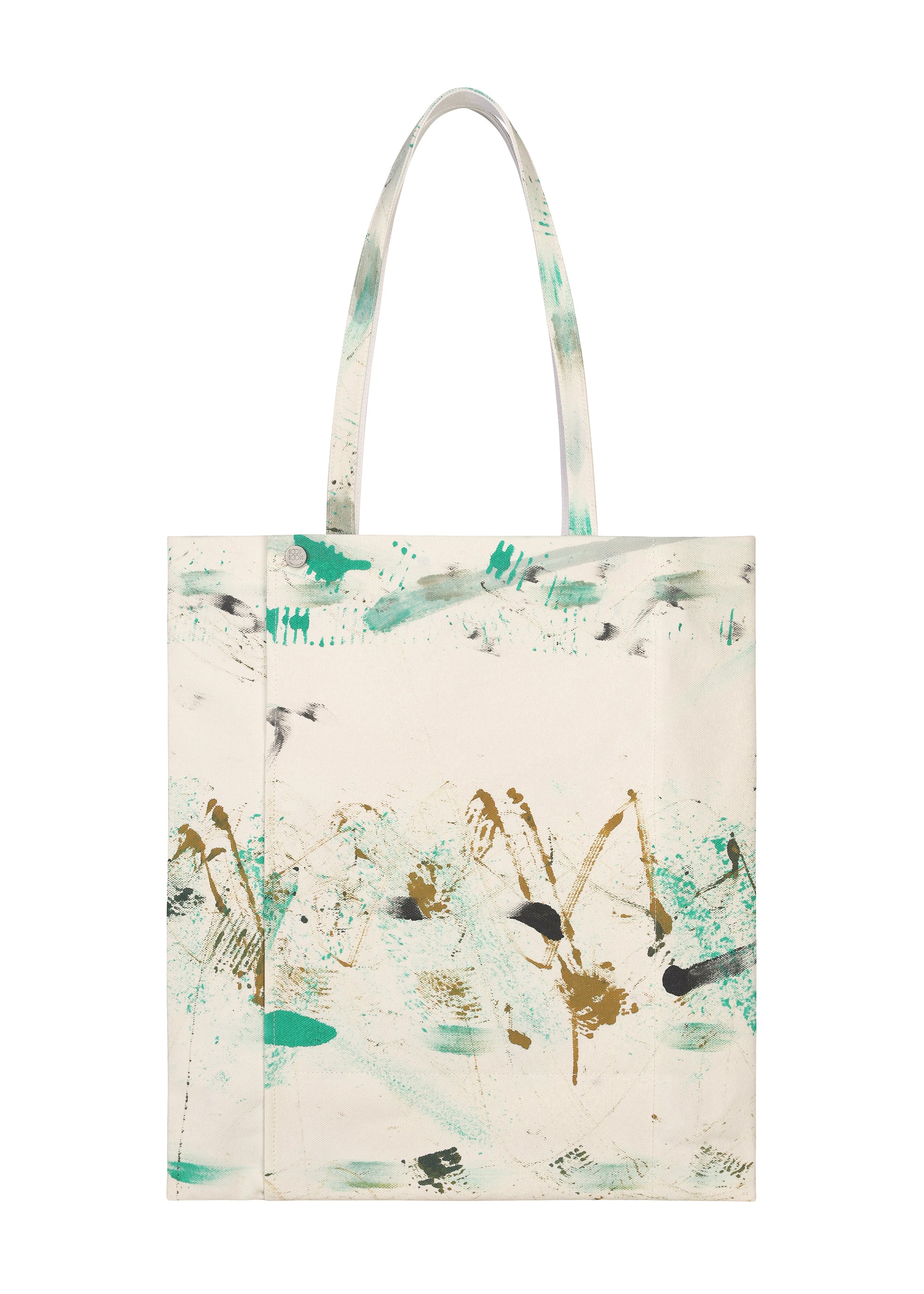 Issey Miyake Good Printer's Bag Ginza tote zelená