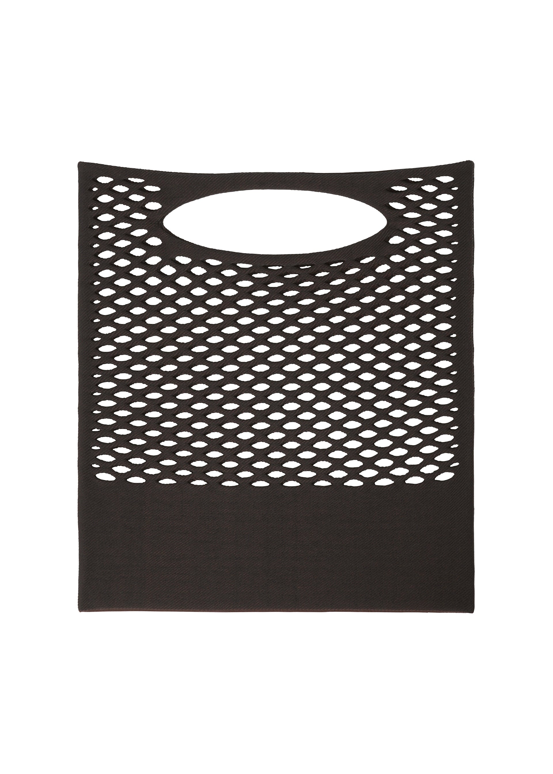 Issey Miyake Mokko Basket tote černá hnědá pletená