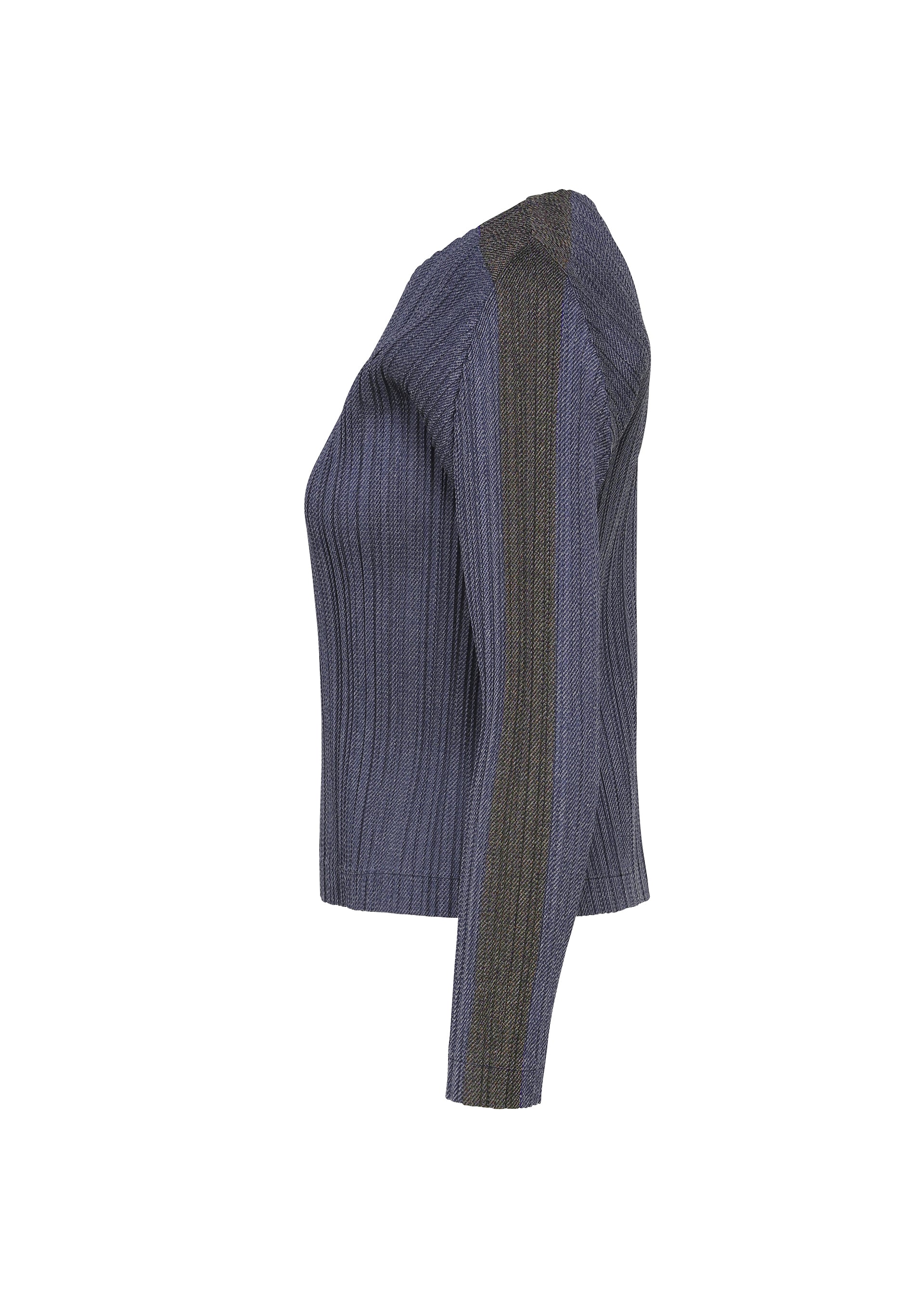 Issey Miyake Pleats Please PP63JK221 top Dark Green 3 denim