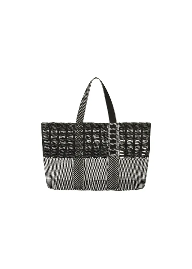 Issey Miyake Mokko Tote Mix tote šedá