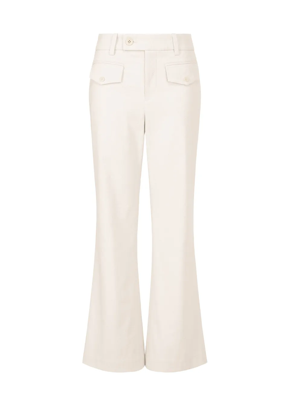 Issey Miyake Grainy Pants kalhoty off-white strečové